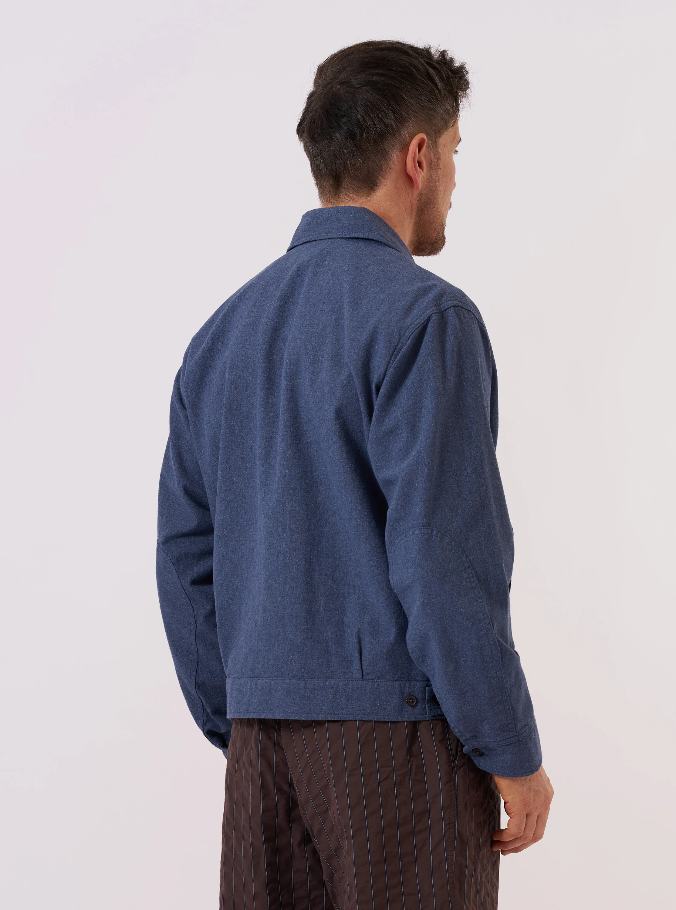 Blue Sintra Recycled Cotton E130 Jacket - Image 3