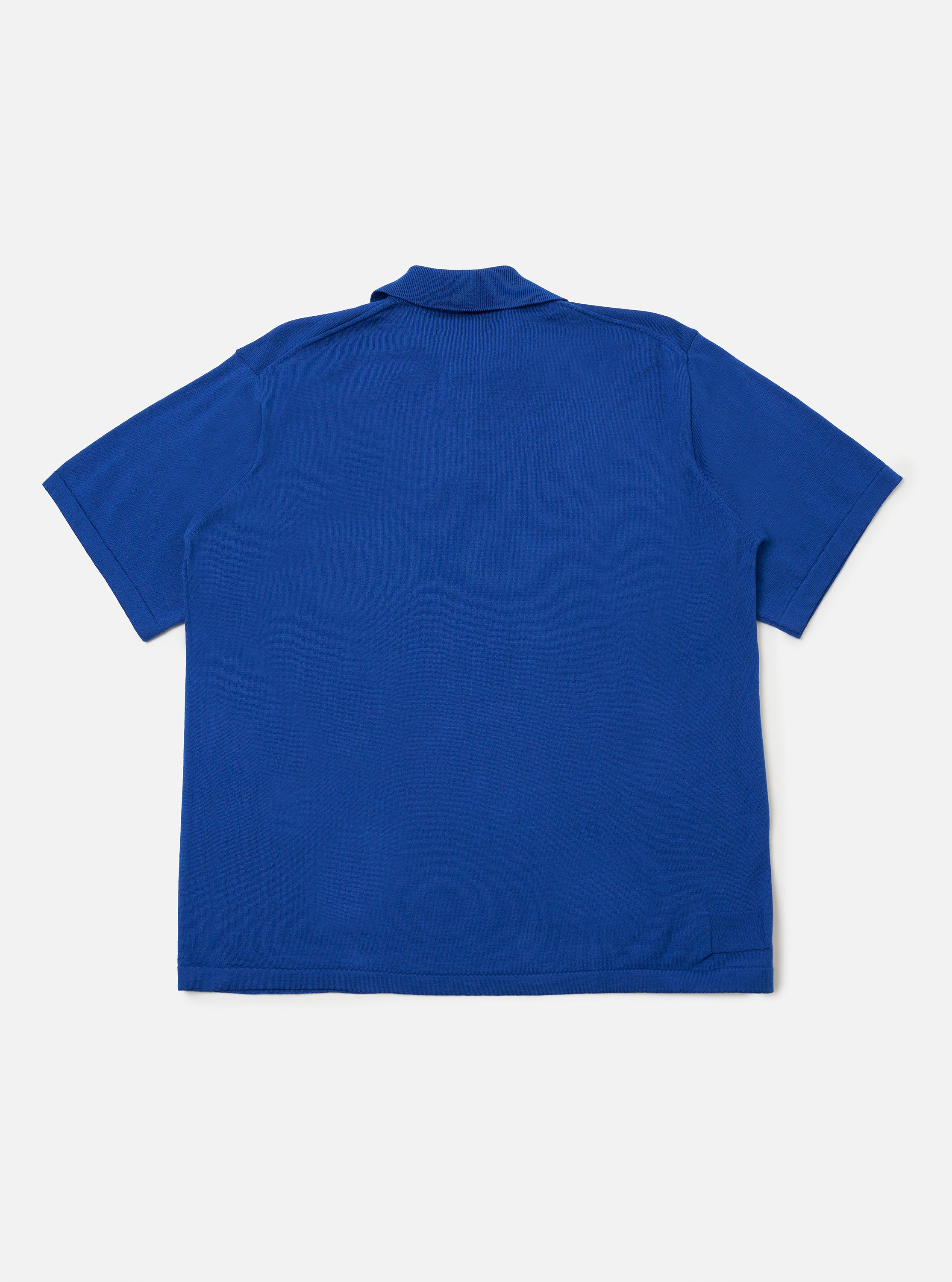 Blue Woolcot Bio S/S Pullover Knit Shirt II - Image 5