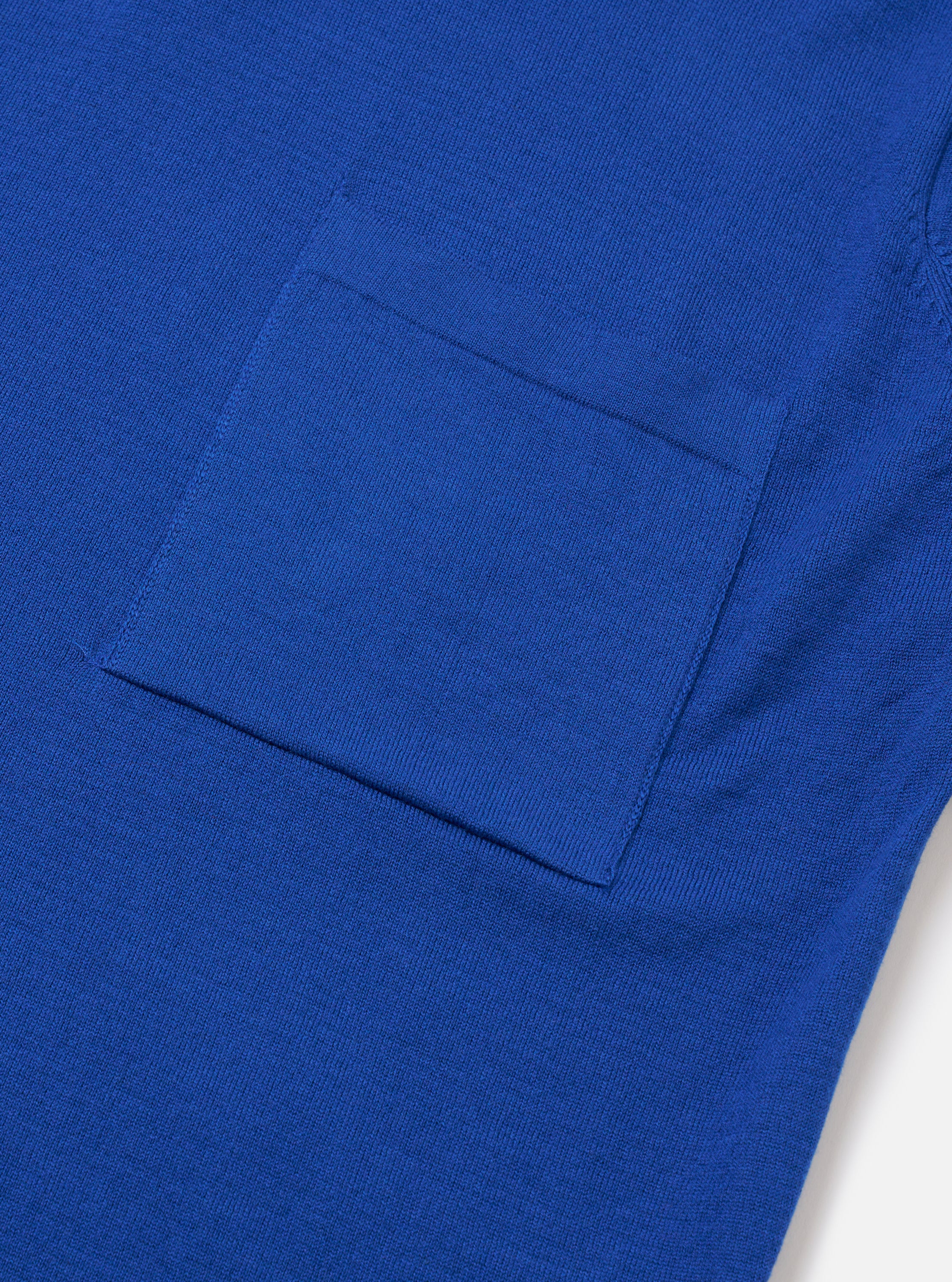 Blue Woolcot Bio S/S Pullover Knit Shirt II - Image 6