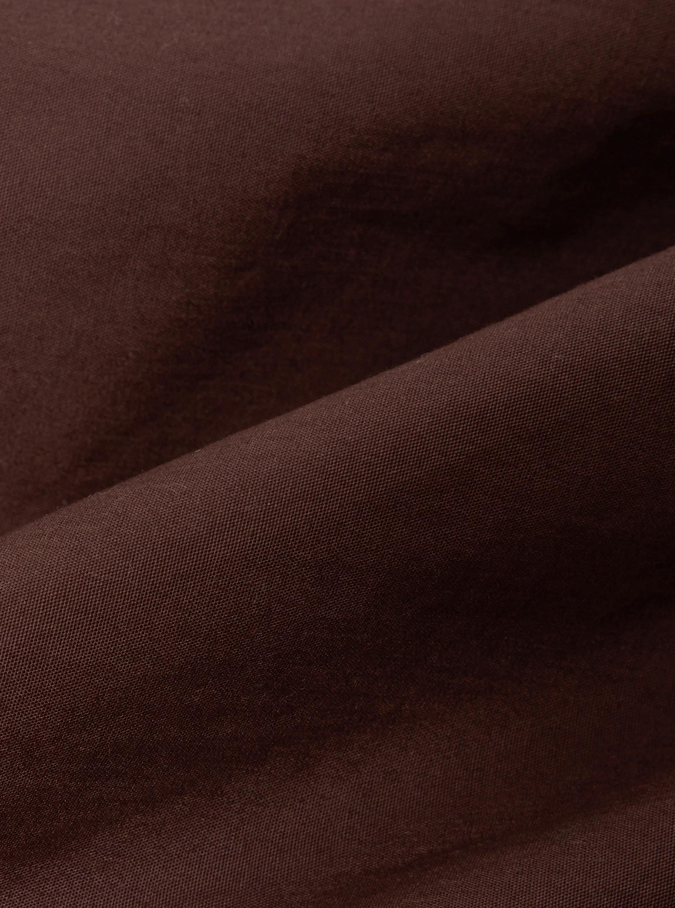 Brown Peached Poplin NS Bomber Jacket - Image 4