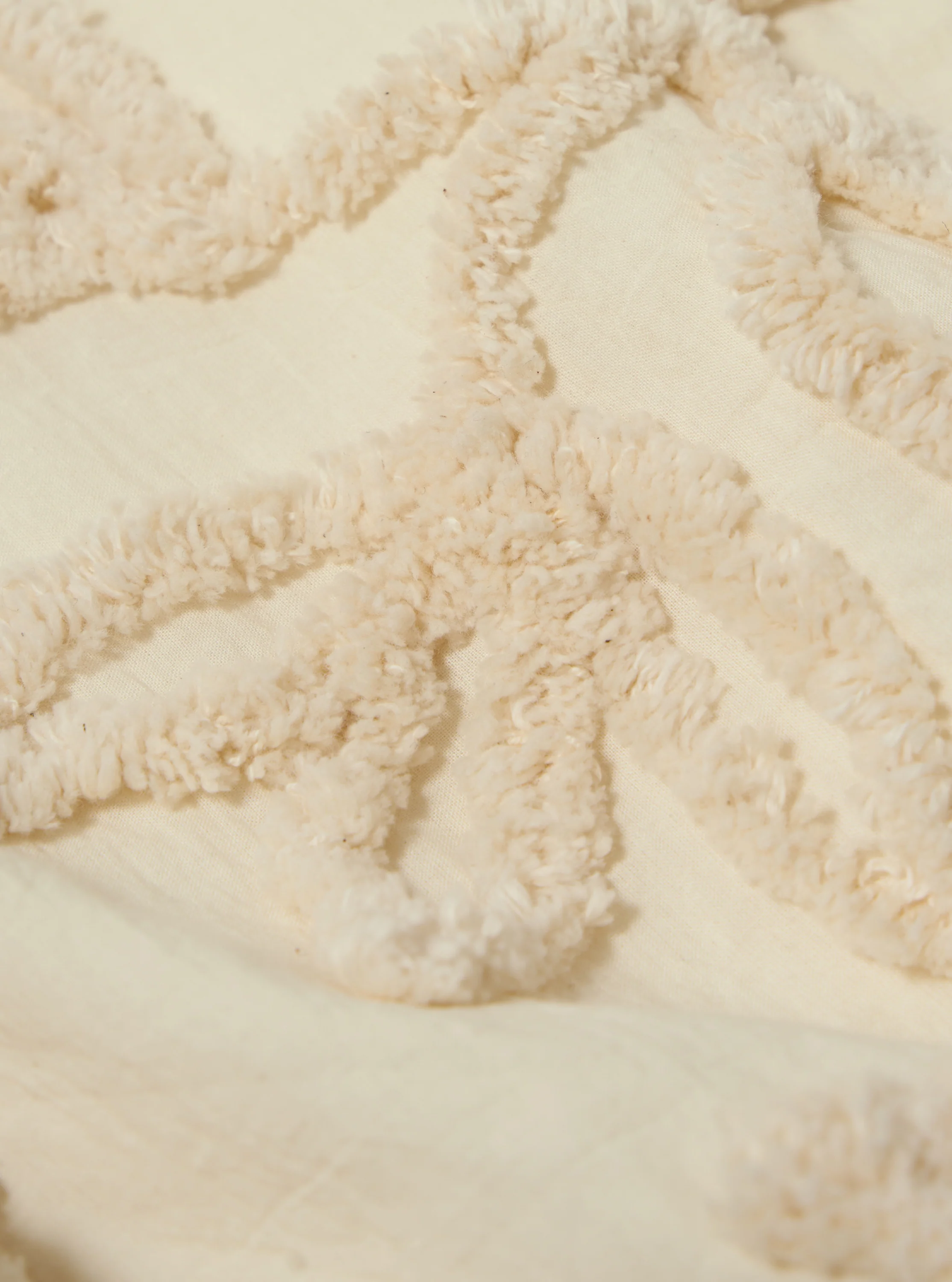 Ecru 3D Flower NS Bomber Jacket - Image 4