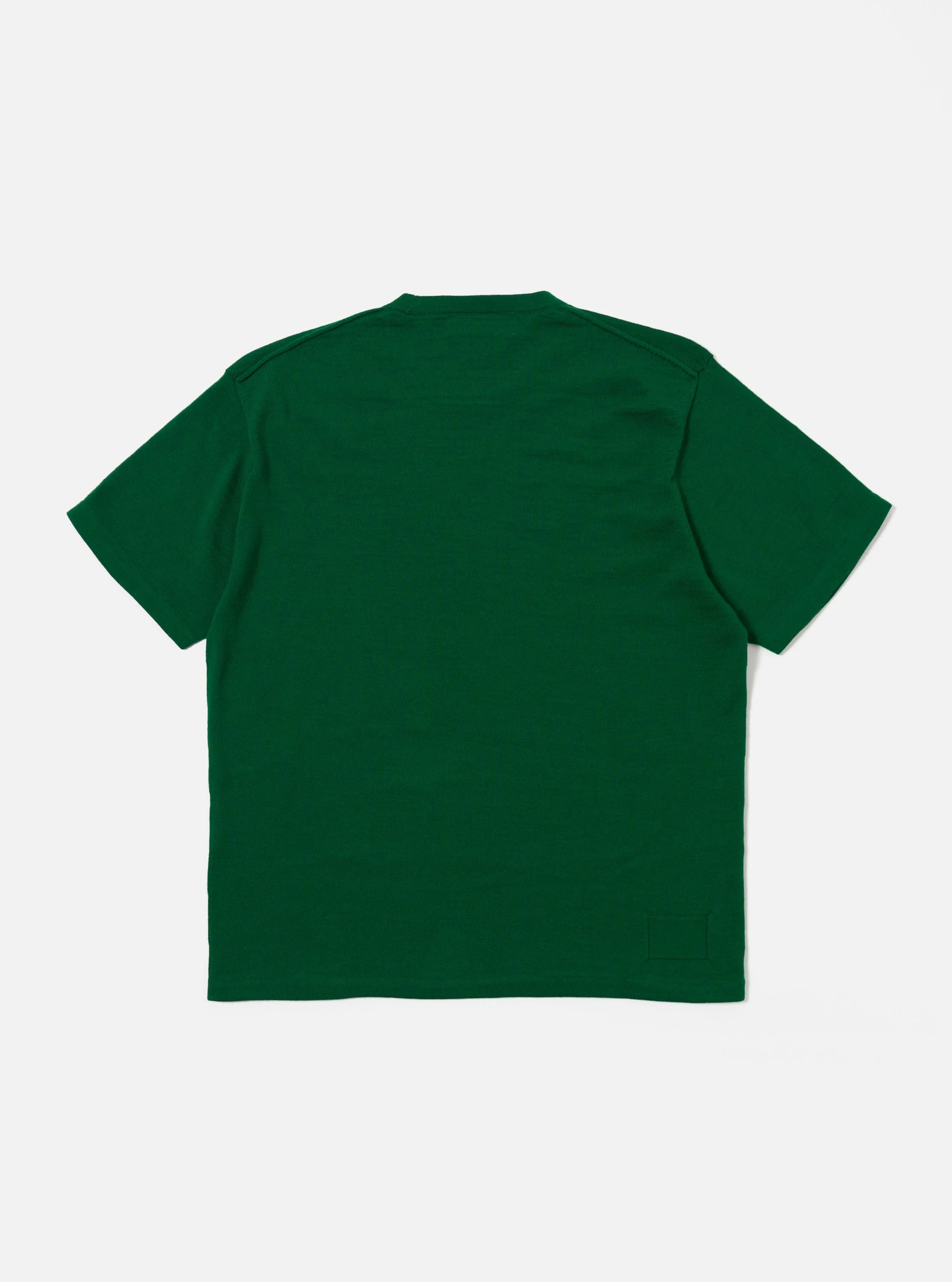 Green Merino Fine Knit Knit Tee - Image 5