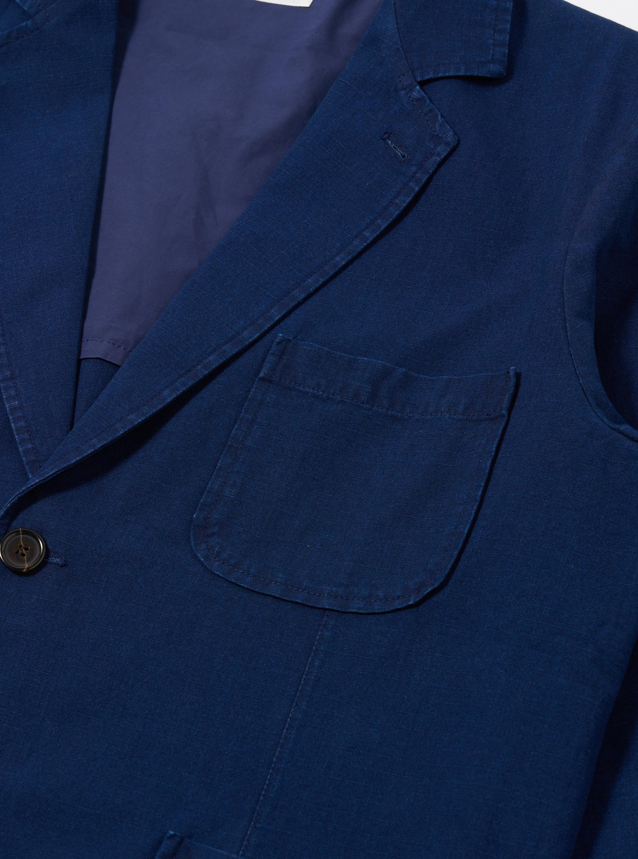 Indigo Kimstop Two Button Jacket - Image 6
