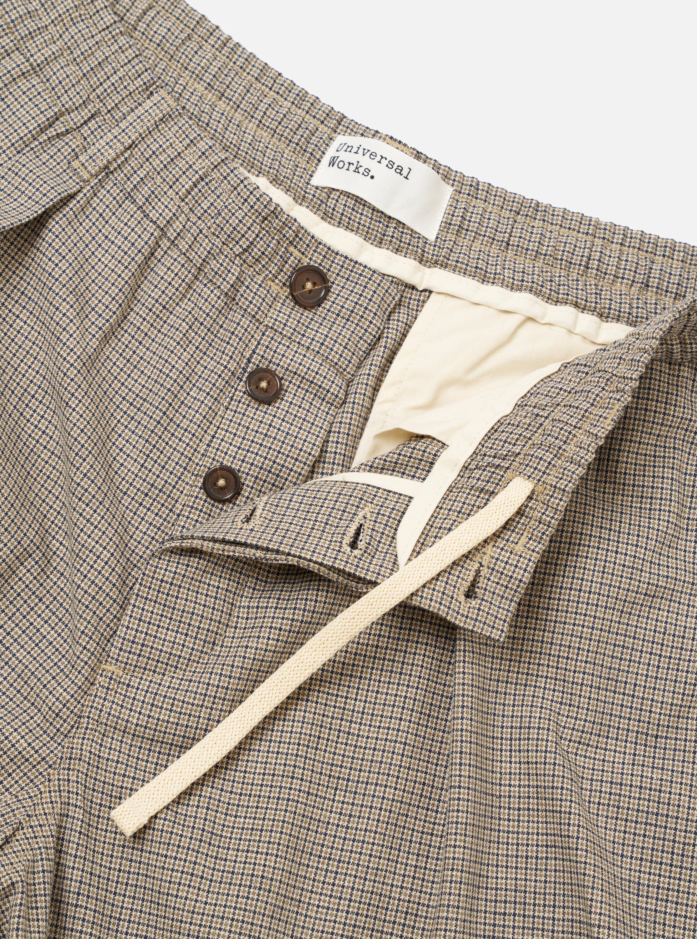 Multi Lucas Cotton Mix Oxford Pant - Image 6