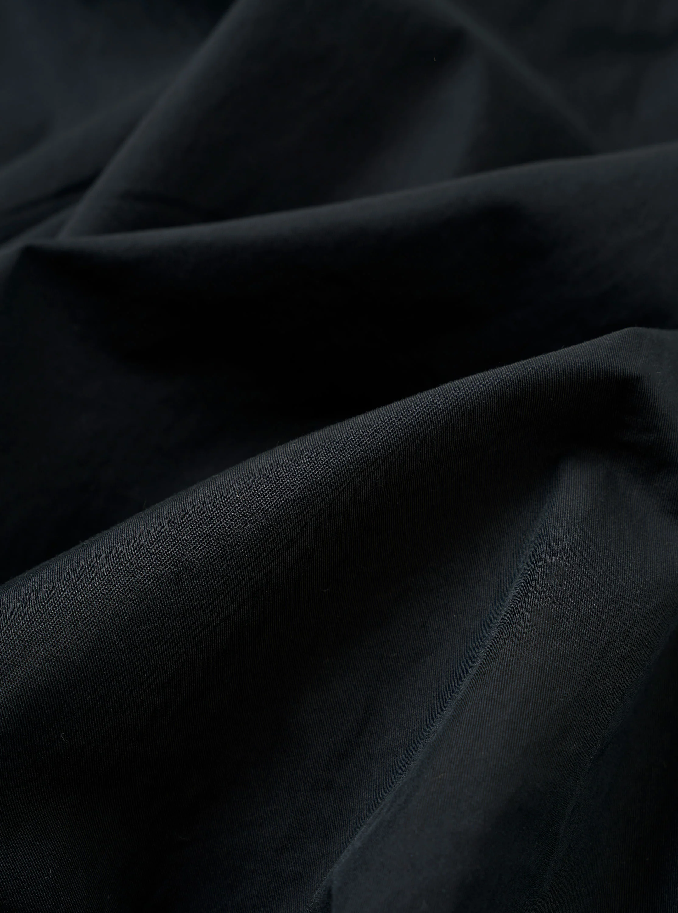 Navy Cotton Reycled Nylon Mix Daley Jacket - Image 4