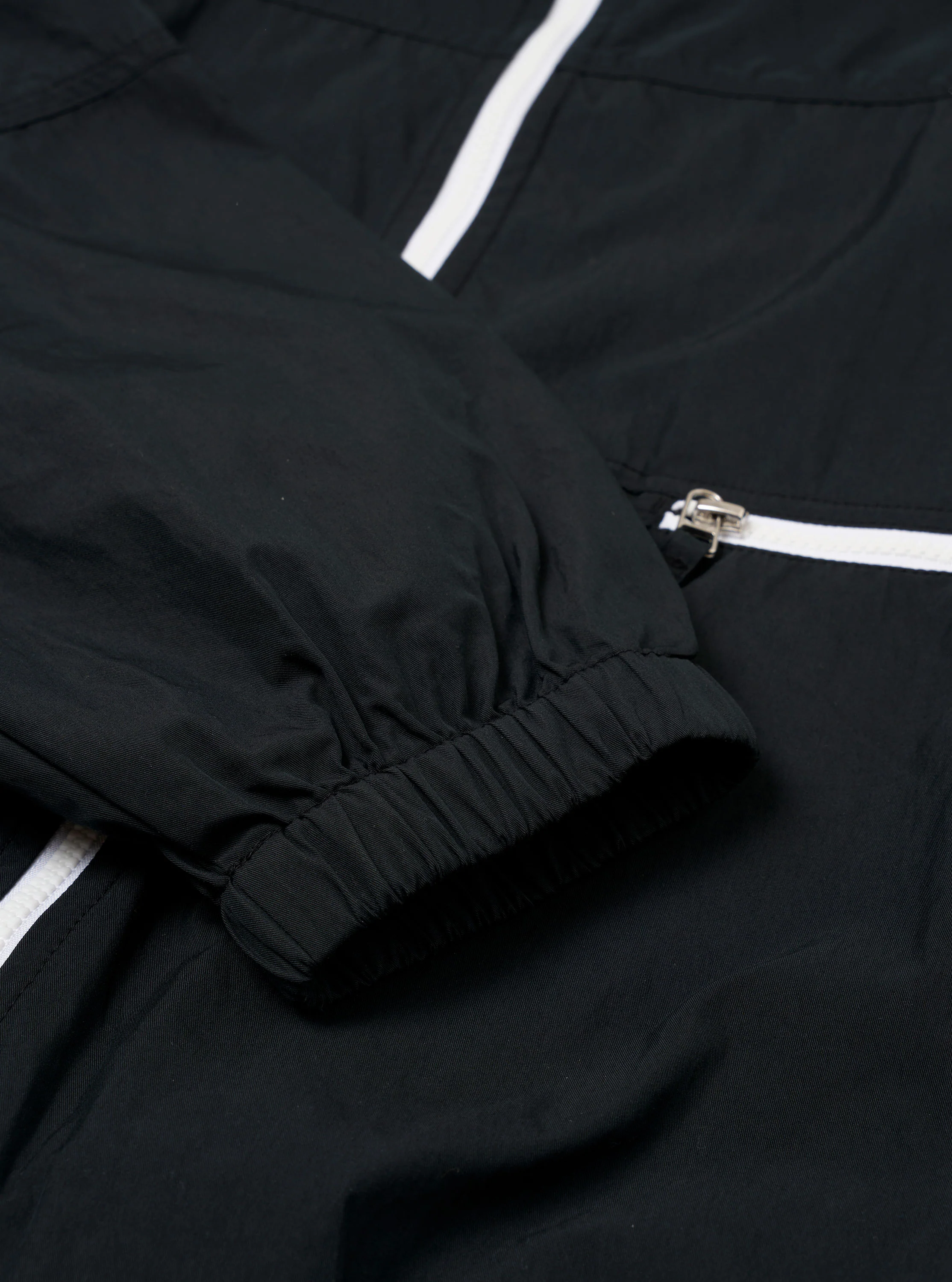 Navy Cotton Reycled Nylon Mix Daley Jacket - Image 8