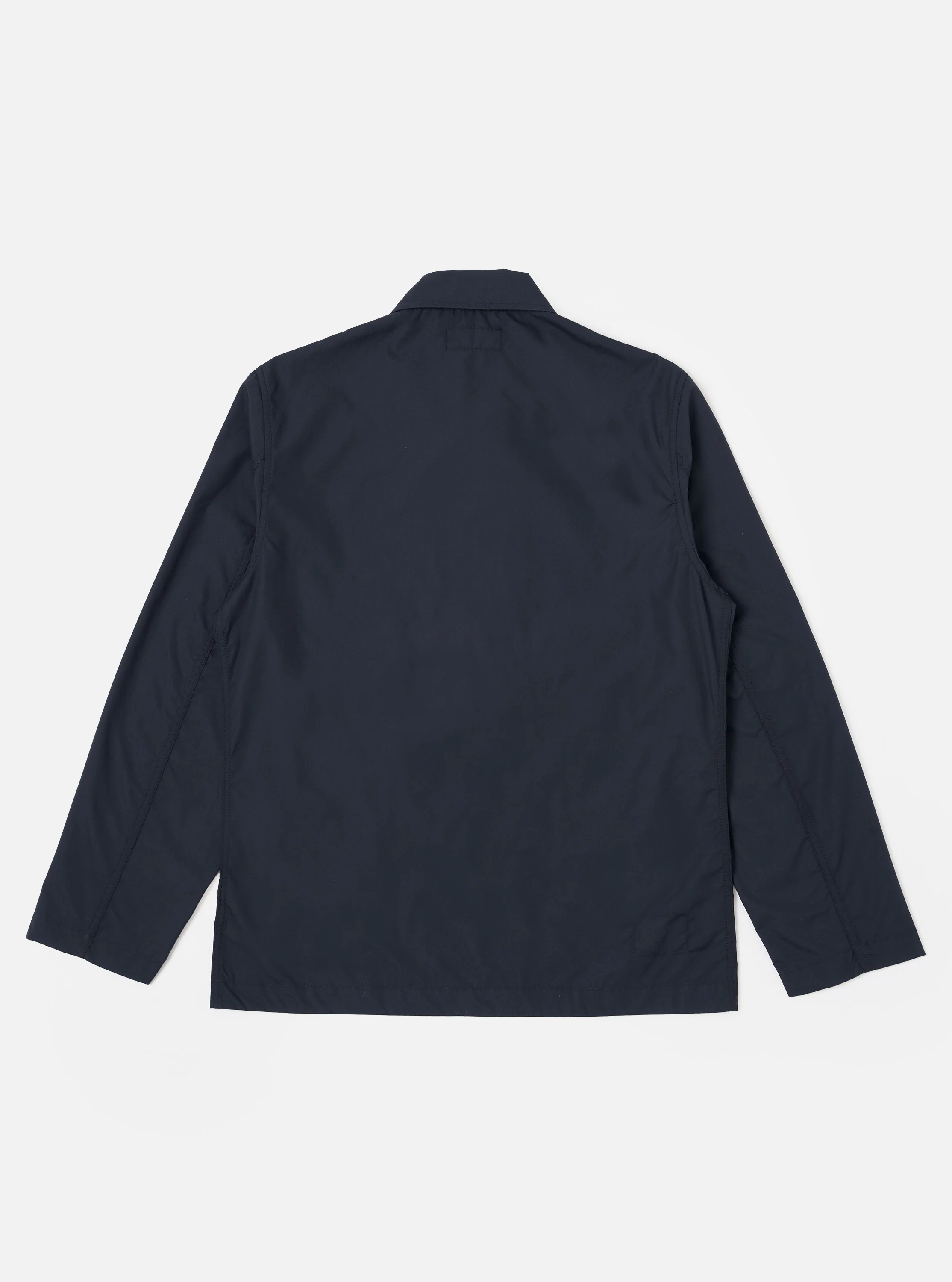 Navy Recycled Polytech Bakers Jacket - Image 5