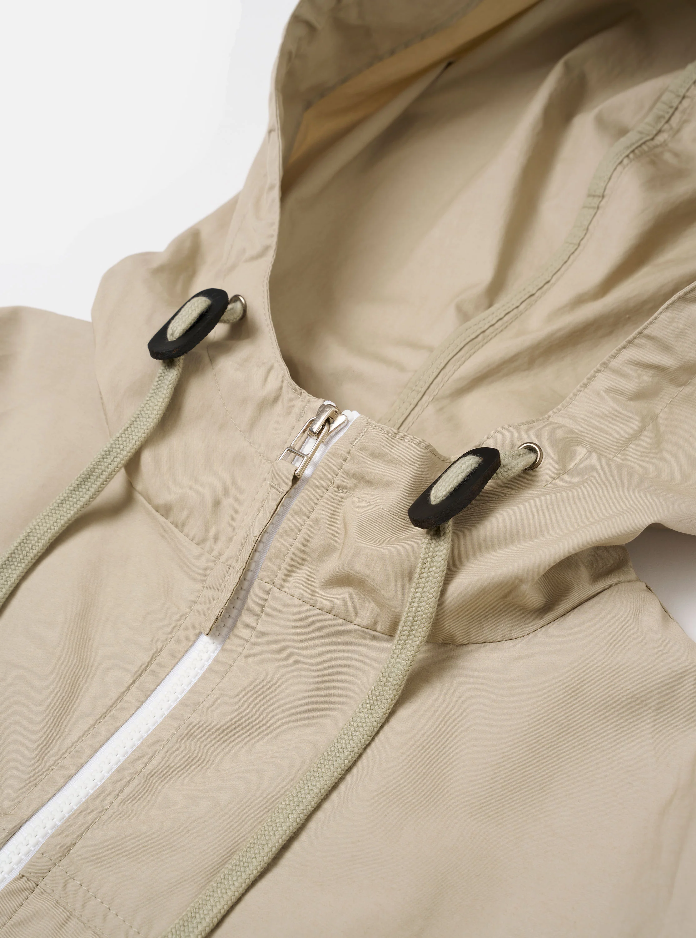 Sand Cotton Reycled Nylon Mix Daley Jacket - Image 6