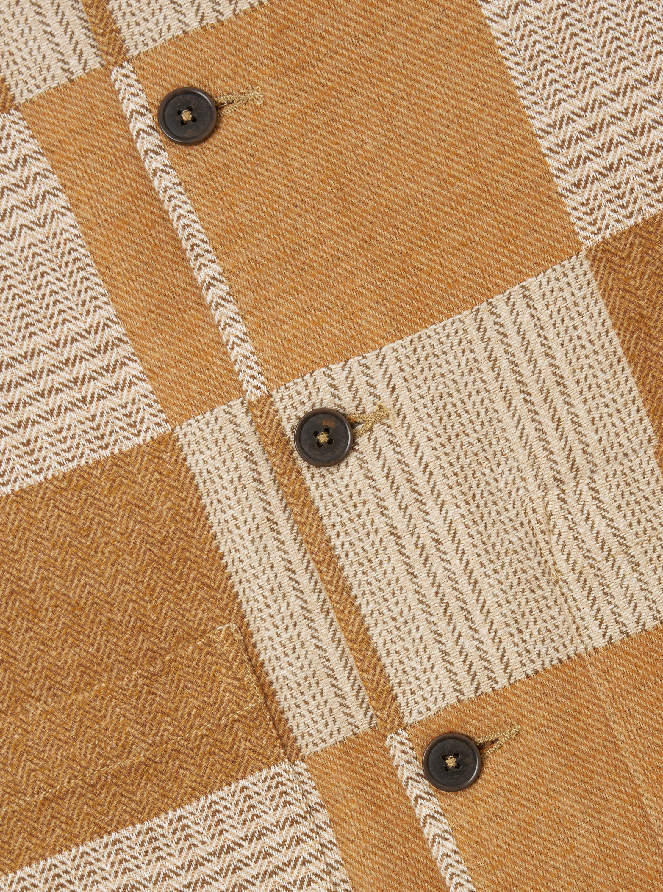 Sand Japanese Patchwork Easy Jacket - Image 6