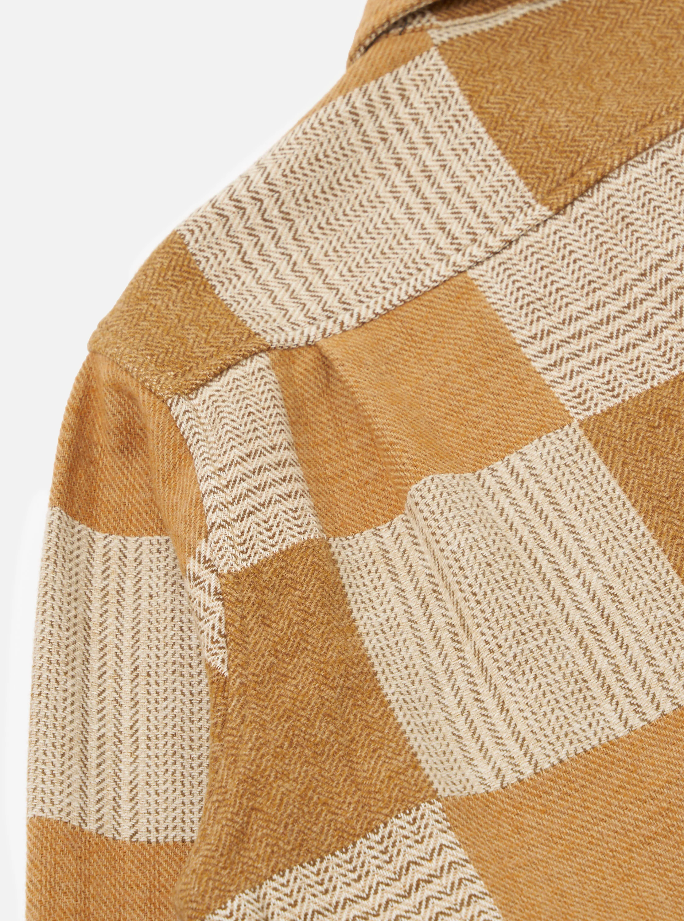 Sand Japanese Patchwork Easy Jacket - Image 7