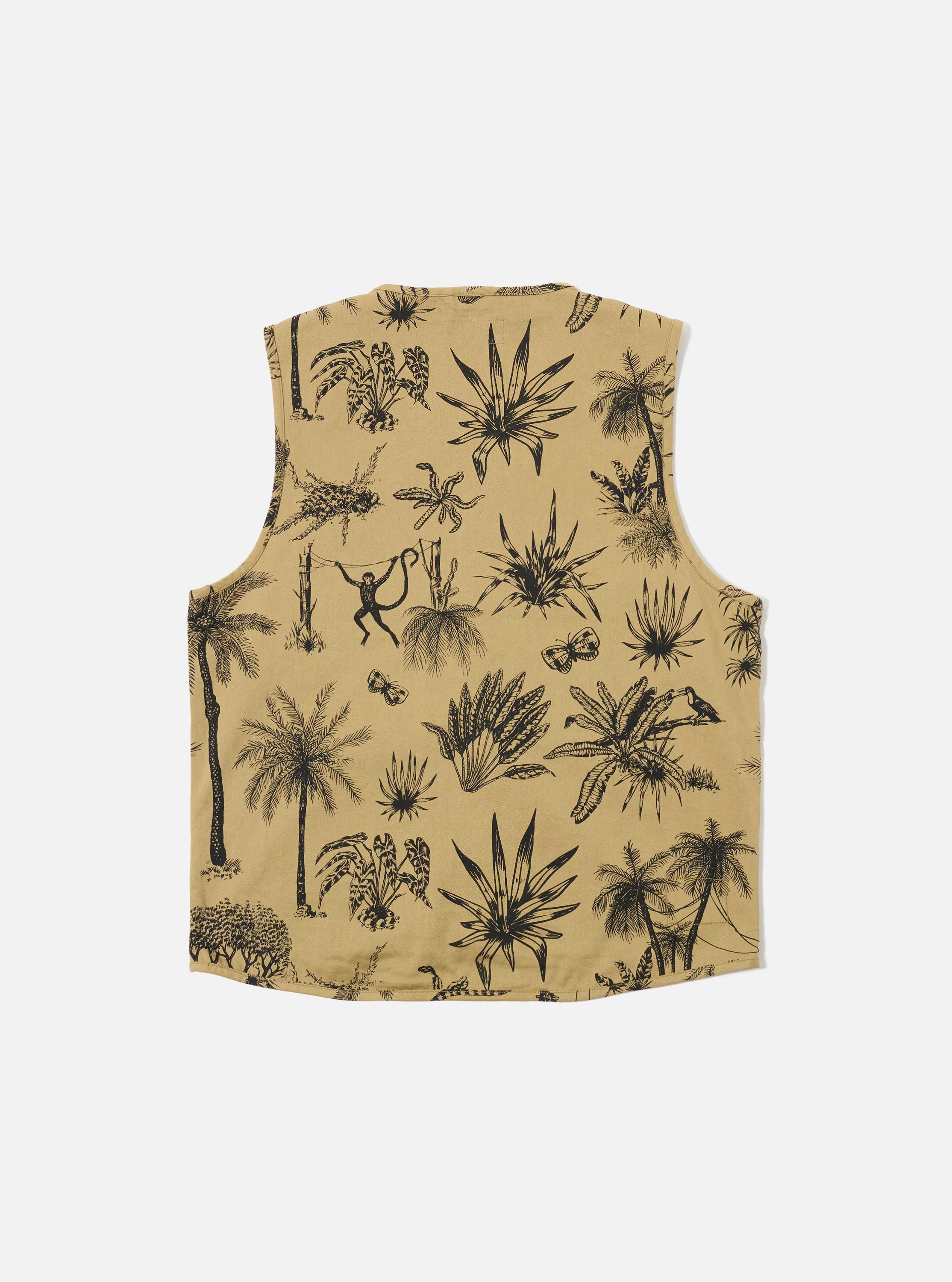 Sand Jungle Toile Twill 4 Pocket Gilet - Image 5