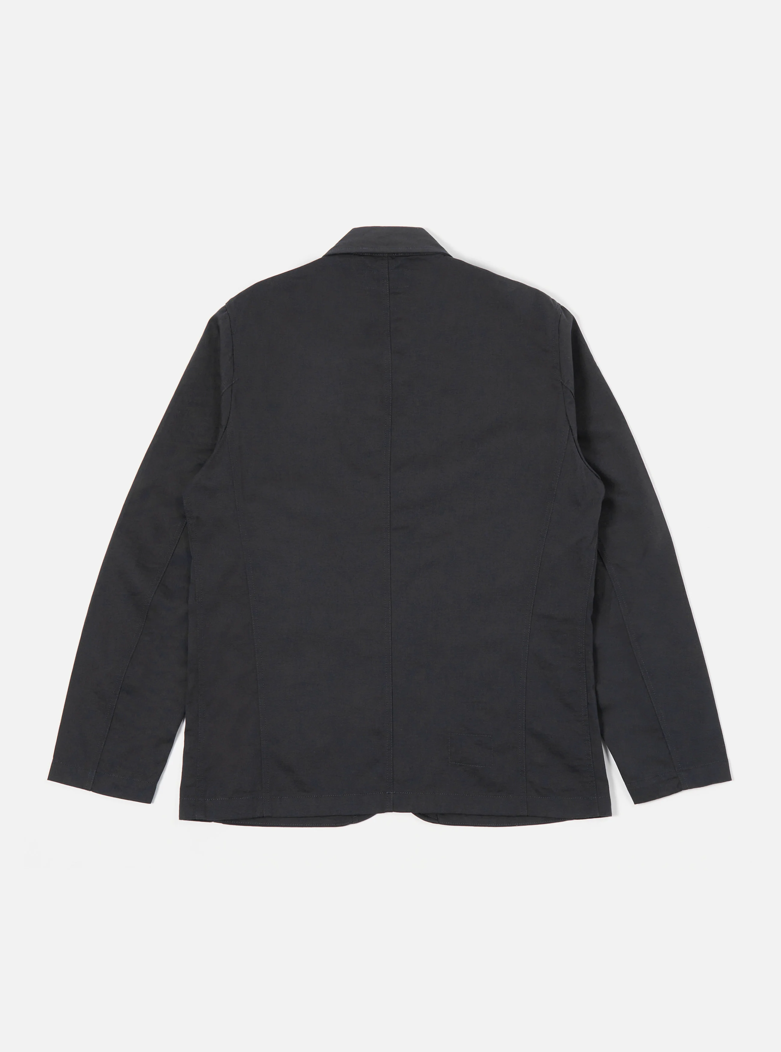 Black Twill Bakers Jacket - Image 3