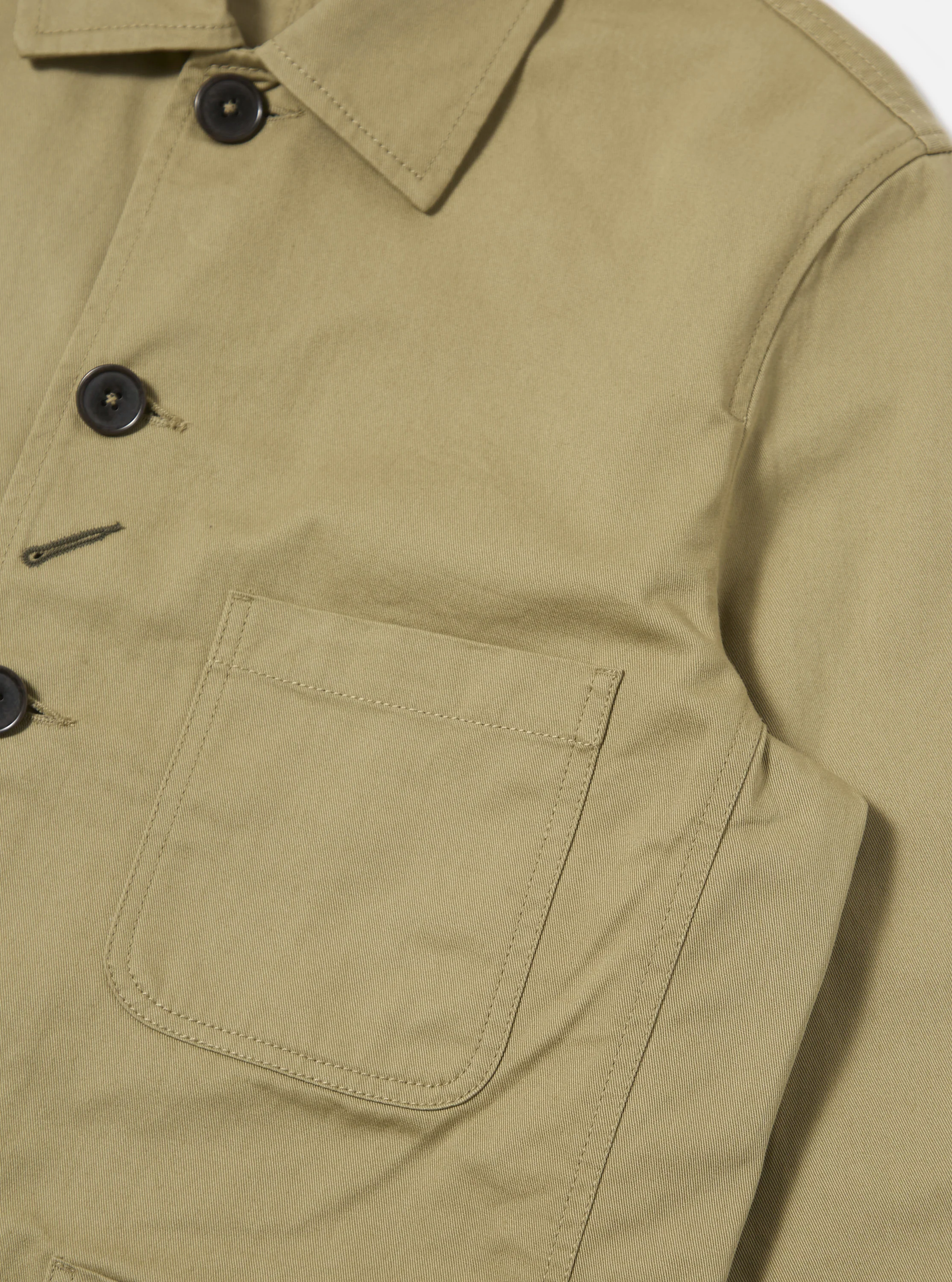 Sand Twill Bakers Jacket - Image 5