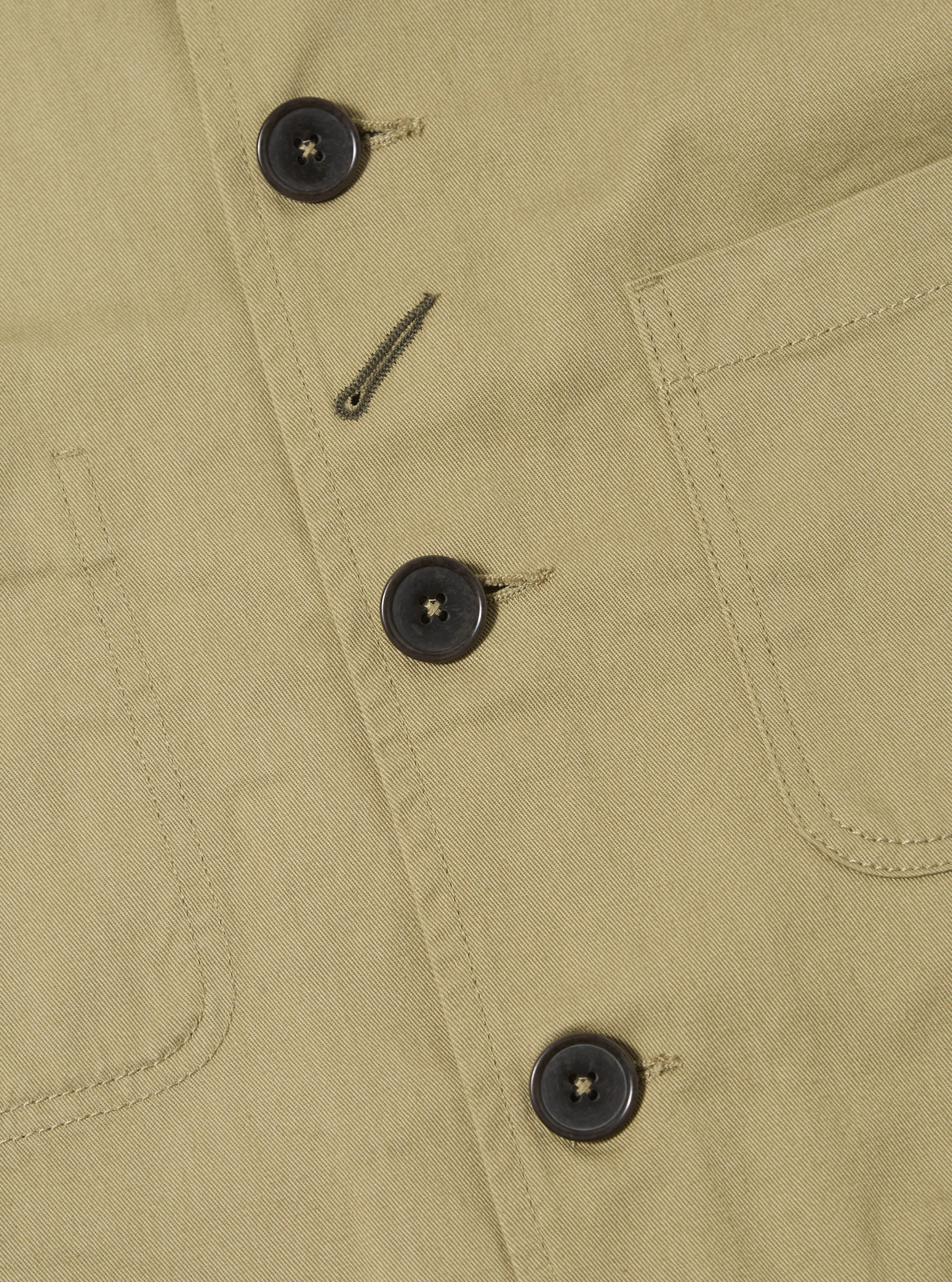 Sand Twill Bakers Jacket - Image 6