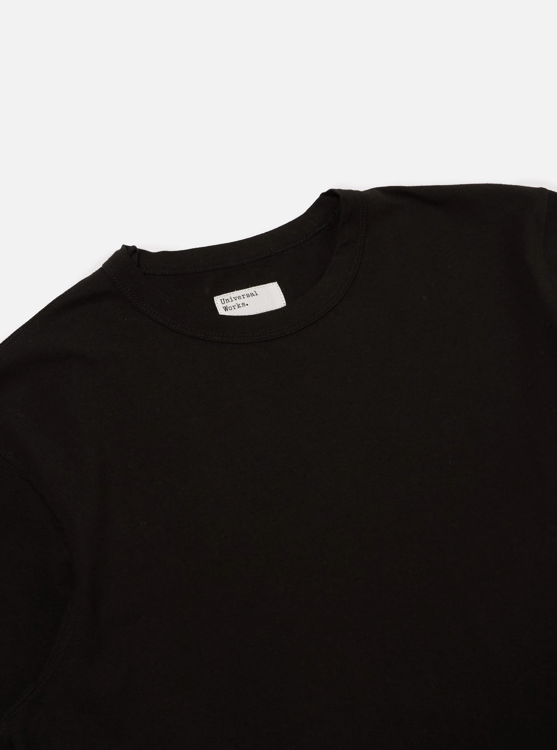Black Single Jersey Core Tee - Image 3