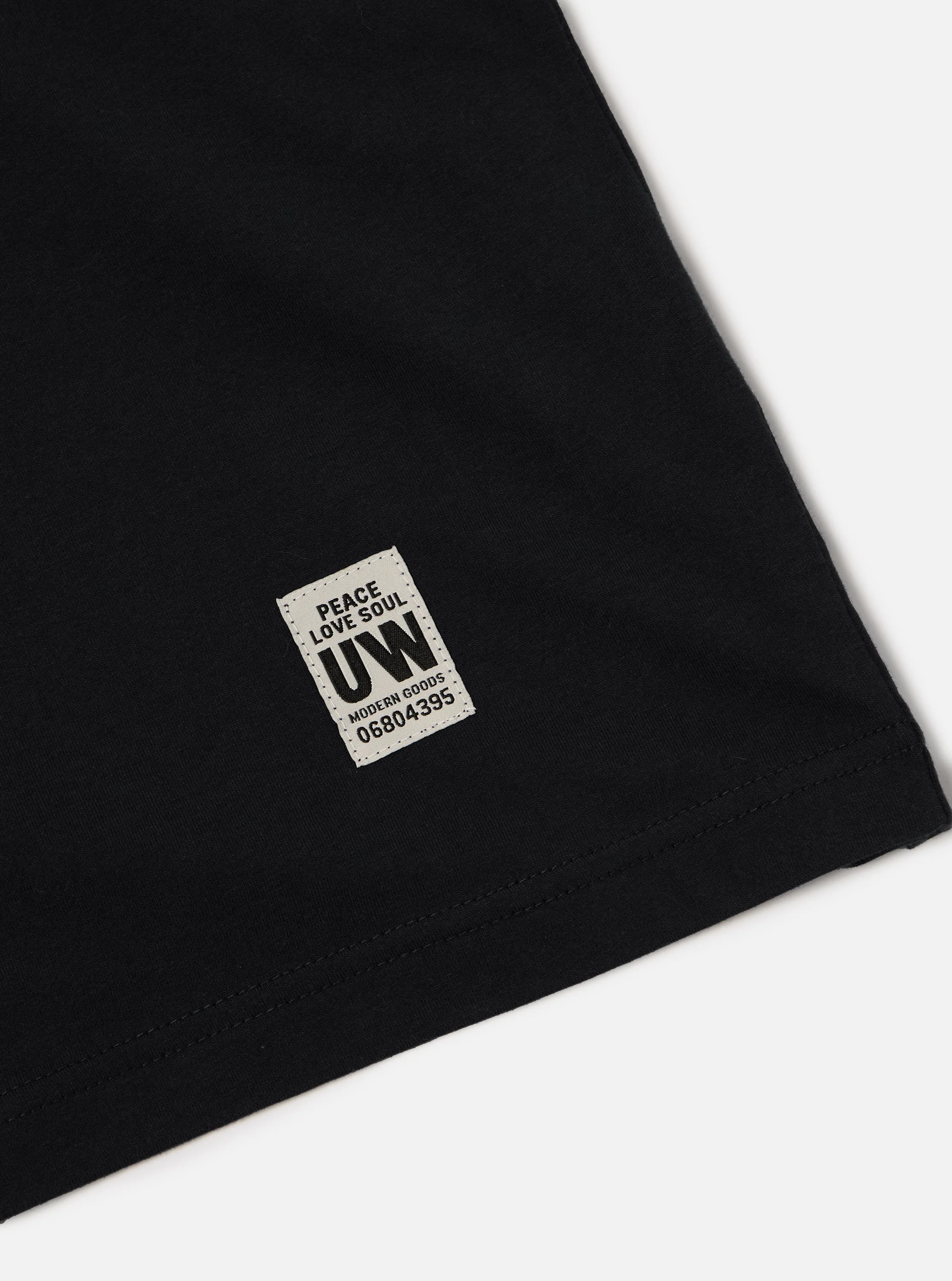 Black Single Jersey Core Tee - Image 4