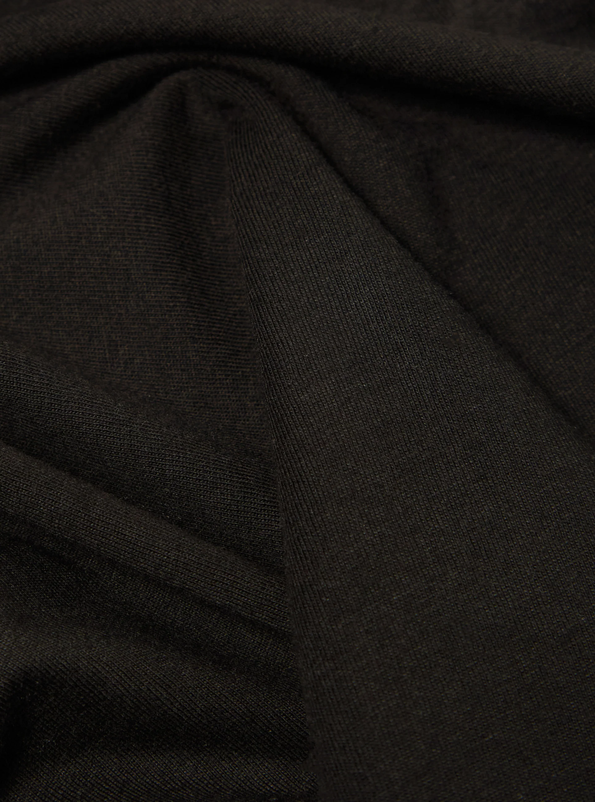 Black Single Jersey Core Tee - Image 6