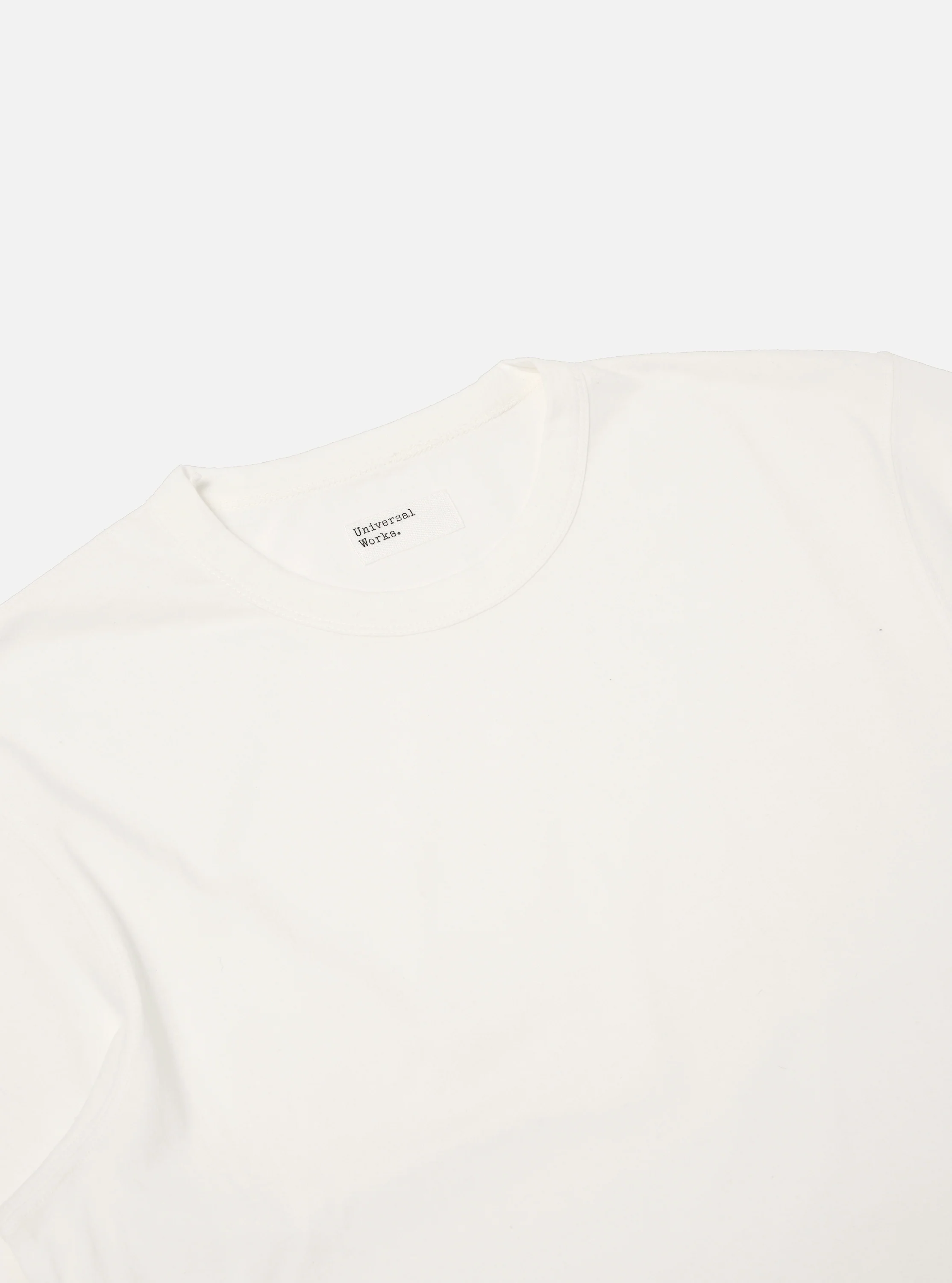 Ecru Single Jersey Core Tee - Image 3