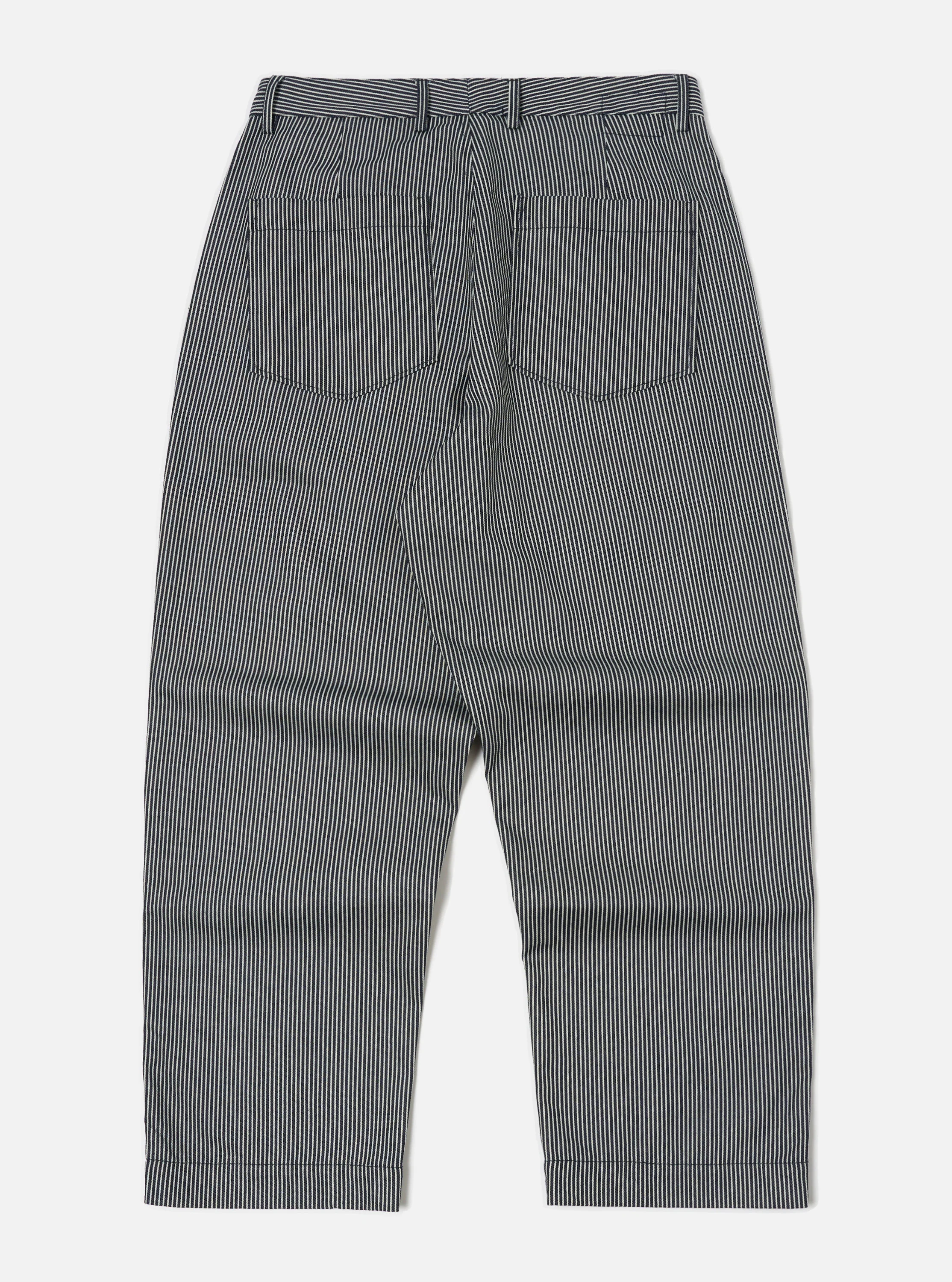 Indigo Hickory Stripe Denim Duke Pant - Image 4