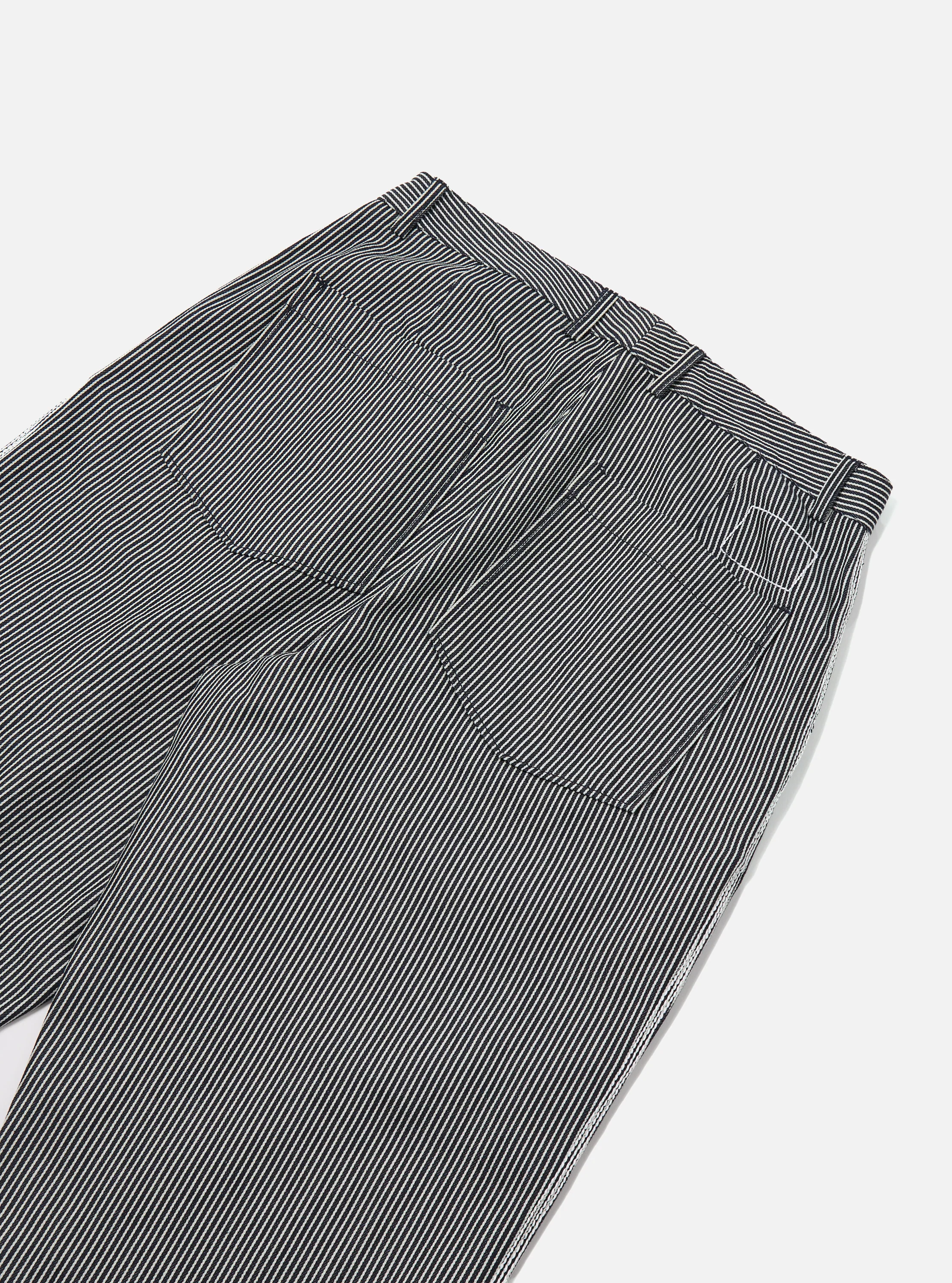 Indigo Hickory Stripe Denim Duke Pant - Image 6