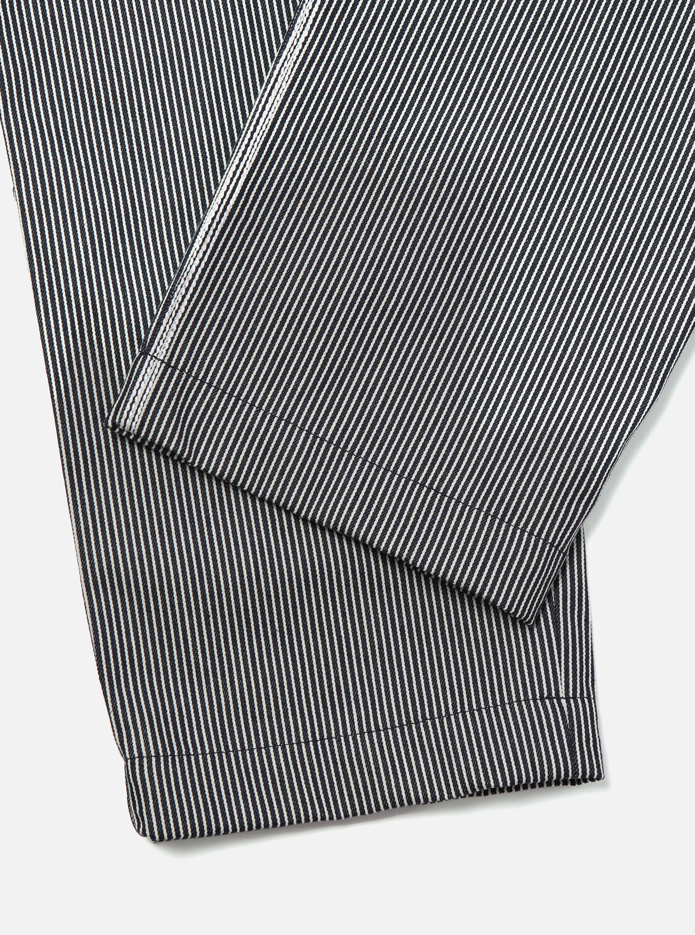 Indigo Hickory Stripe Denim Duke Pant - Image 7