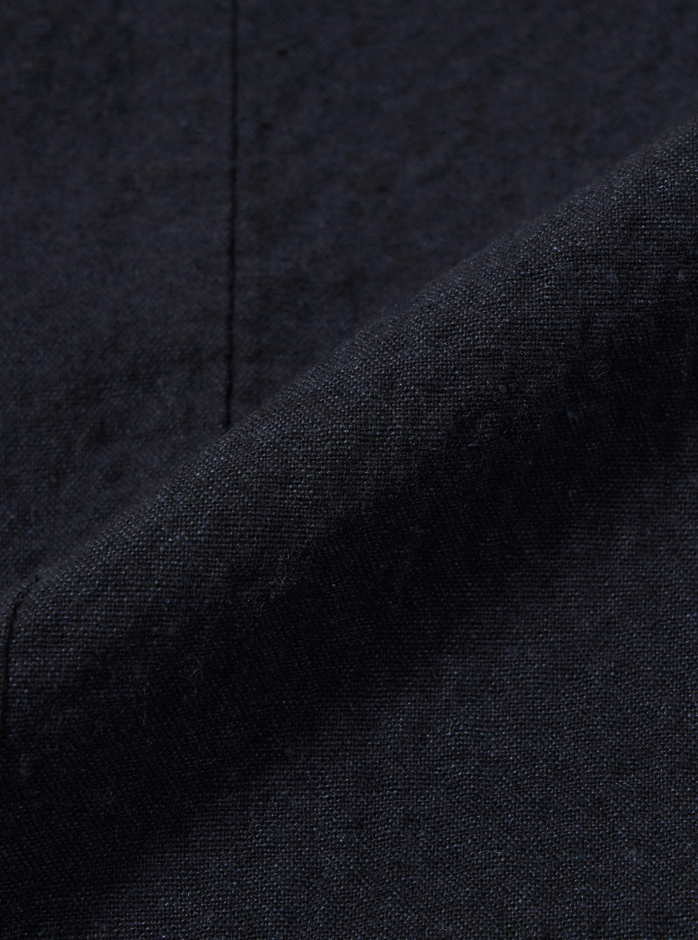 Dark Navy Ospina Cotton Field Waistcoat - Image 4