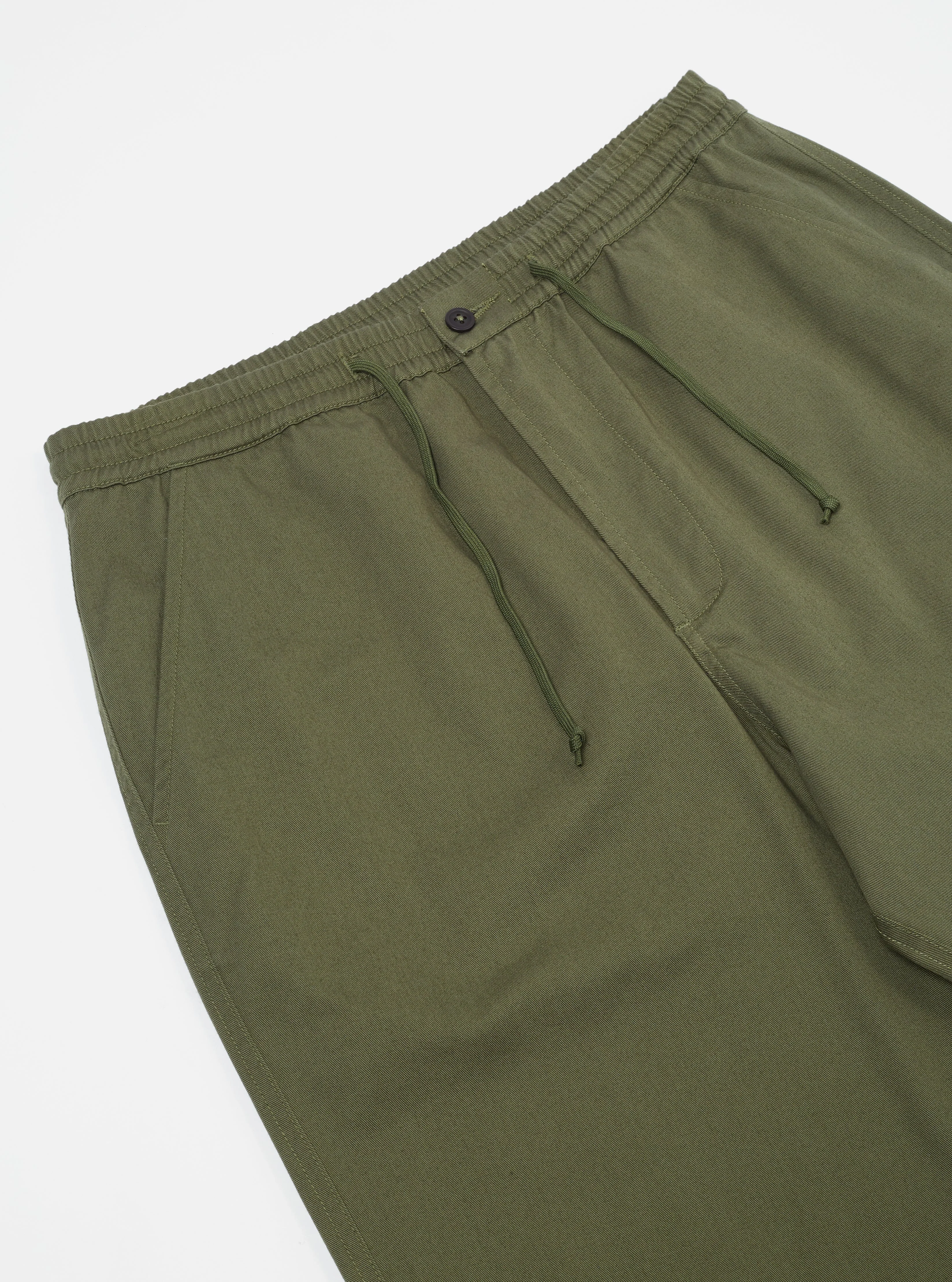 Light Olive Twill Hi Water Trouser - Image 4