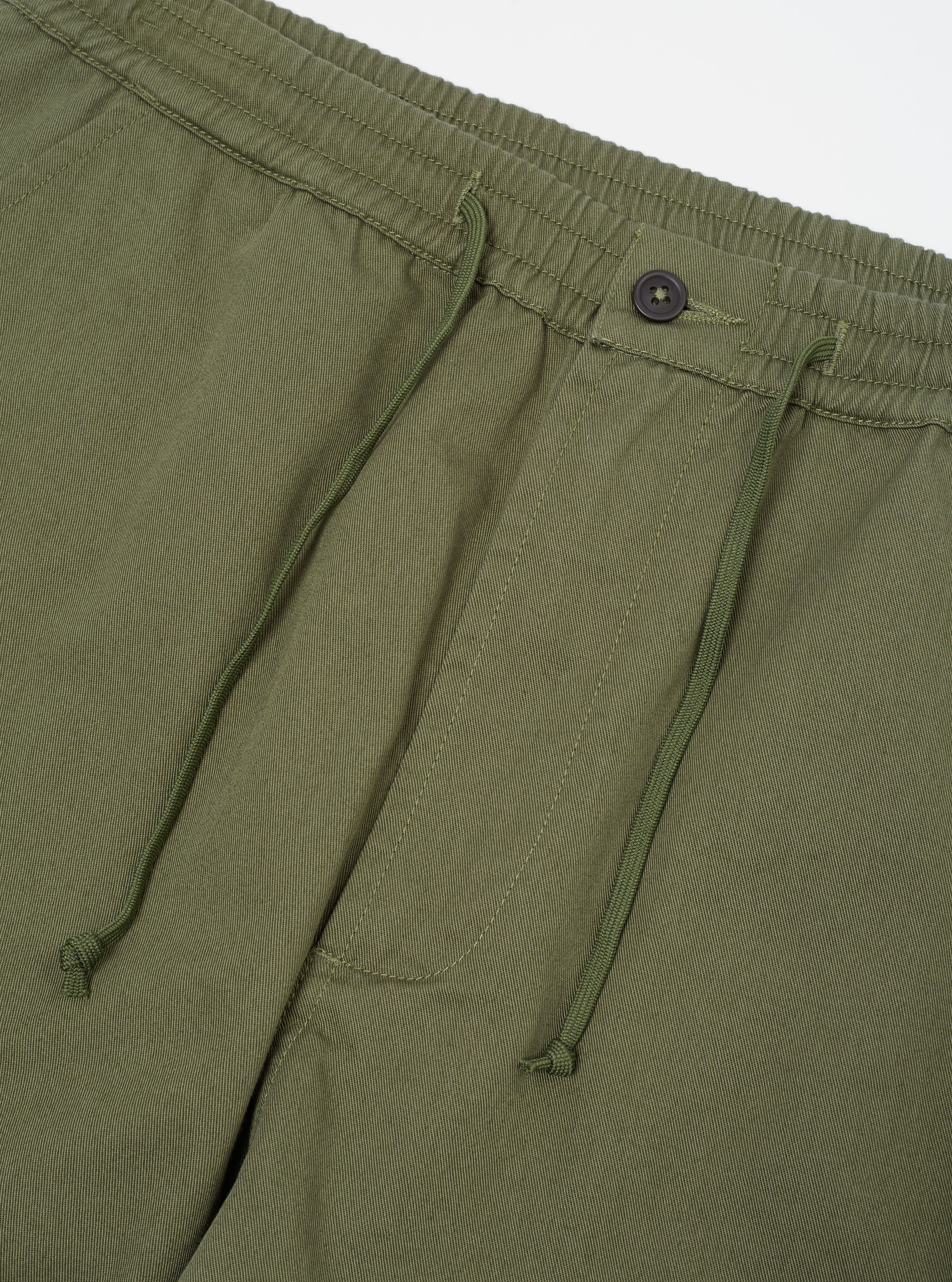 Light Olive Twill Hi Water Trouser - Image 5