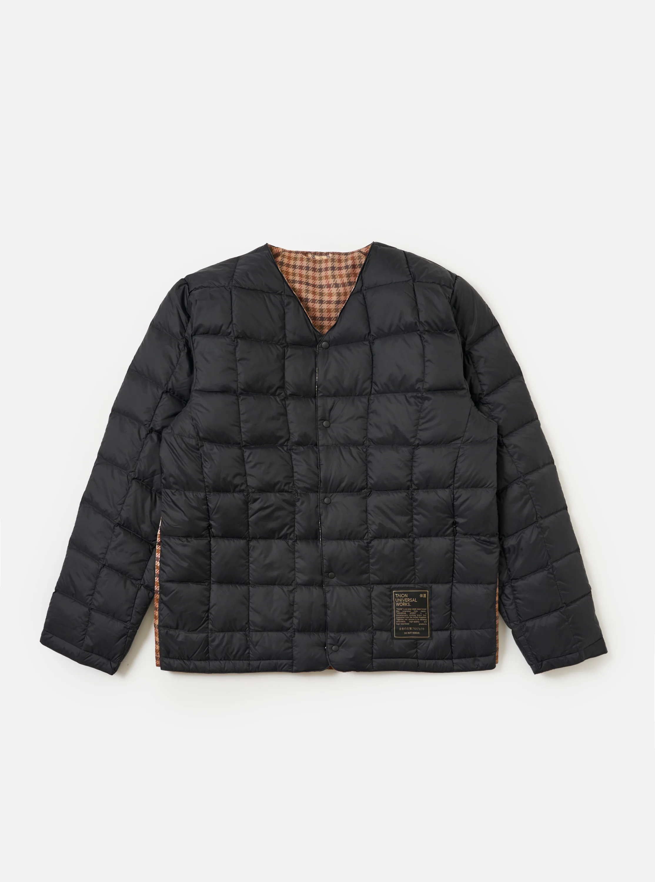 TAION x Universal Works Reversible Black Military Line Liner Jacket - Image 7