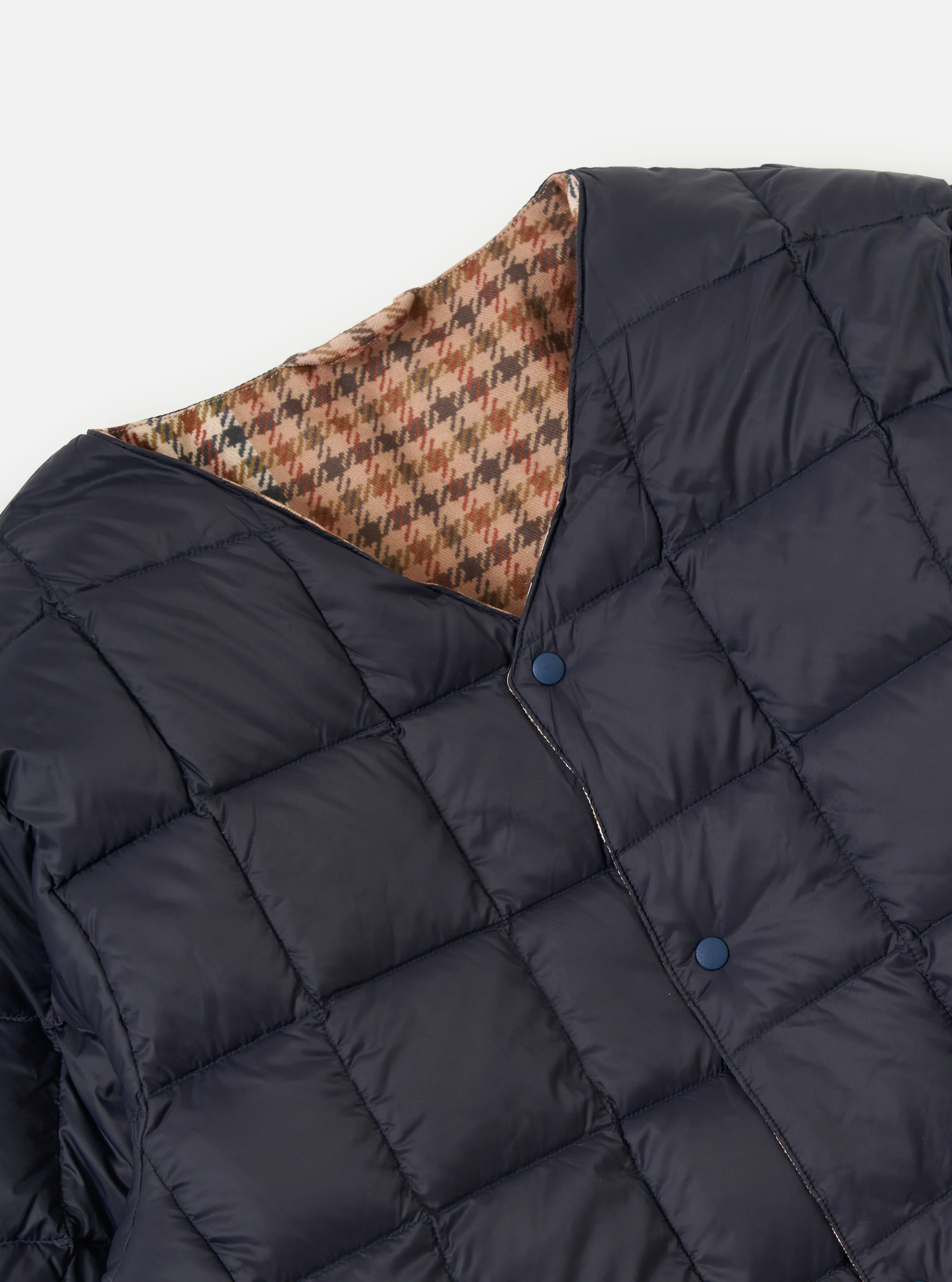 TAION x Universal Works Reversible Dark Navy Military Line Liner Jacket - Image 11