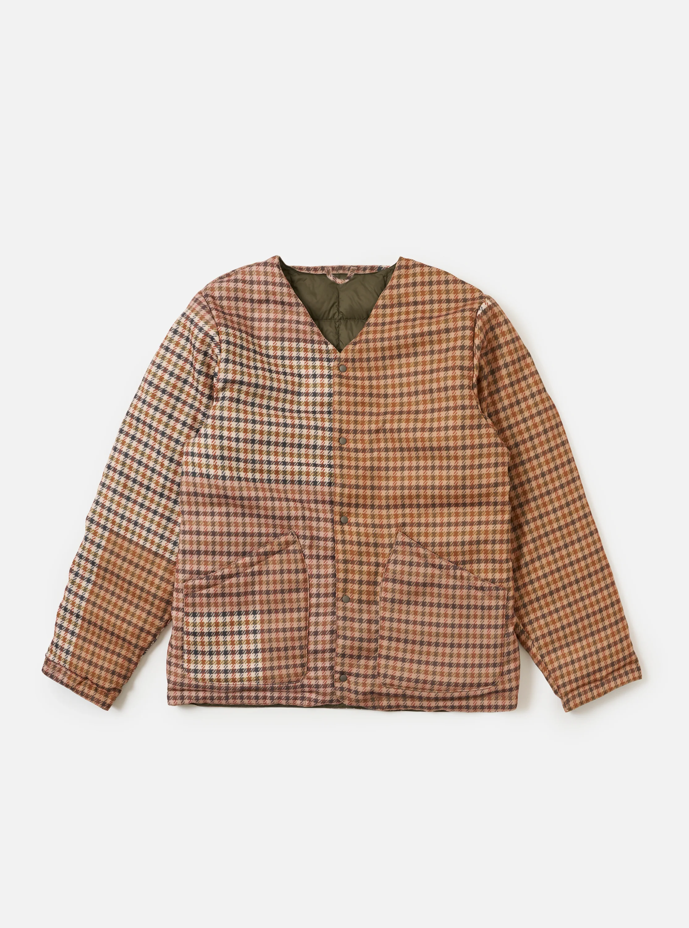 TAION x Universal Works Reversible Dark Olive Military Line Liner Jacket - Image 9