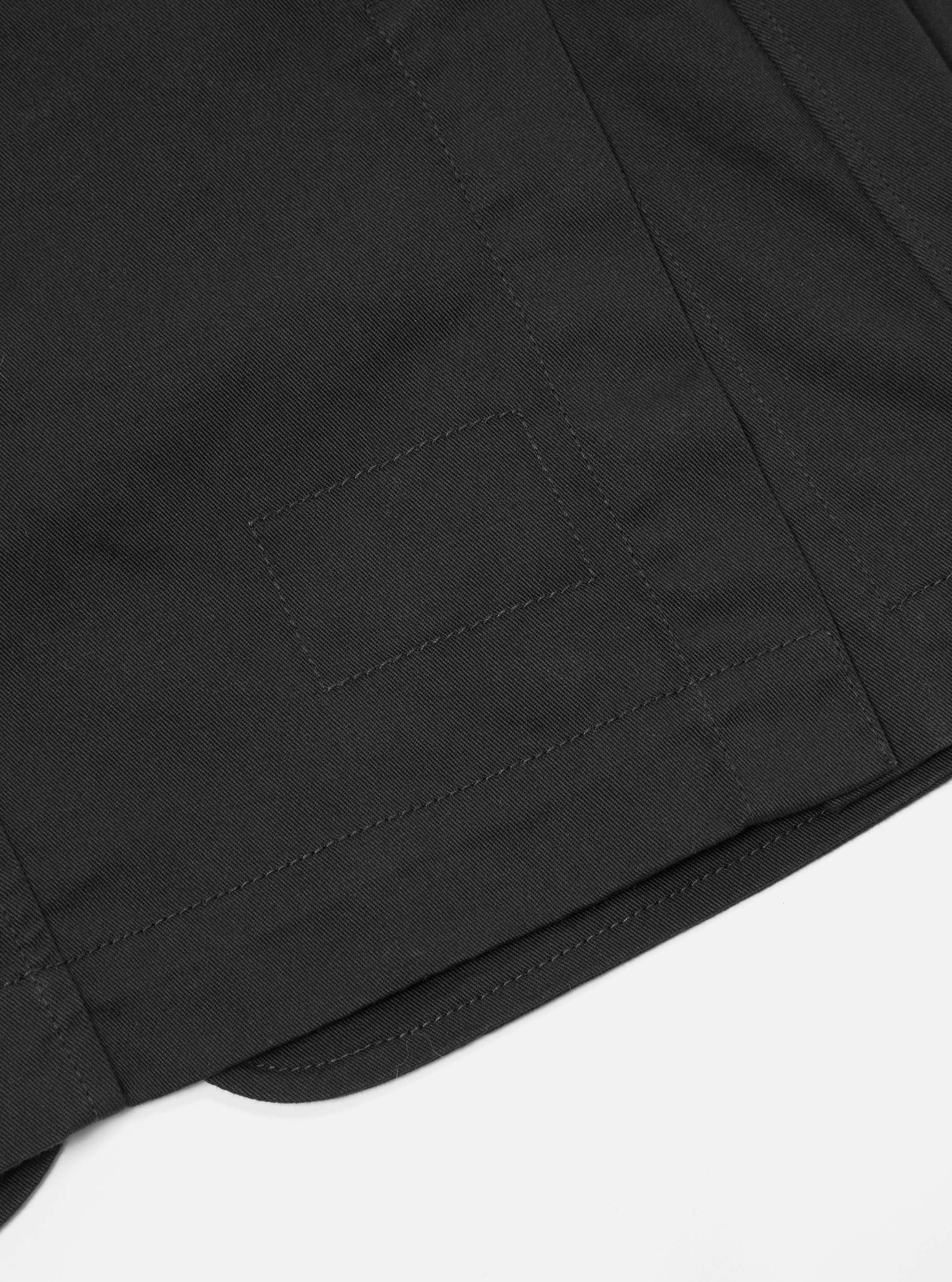 Black Twill London Jacket - Image 7