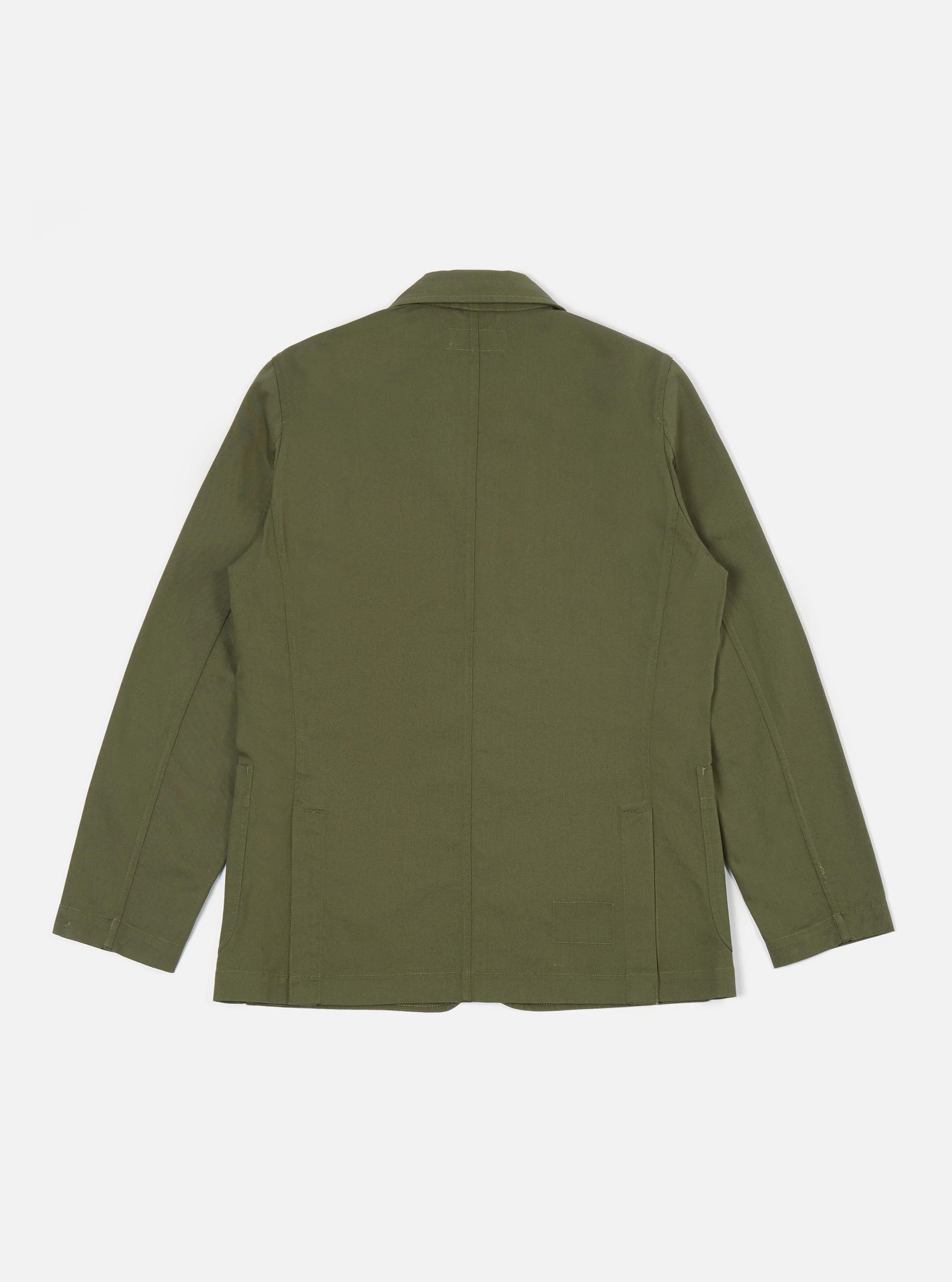 Light Olive Twill London Jacket - Image 3