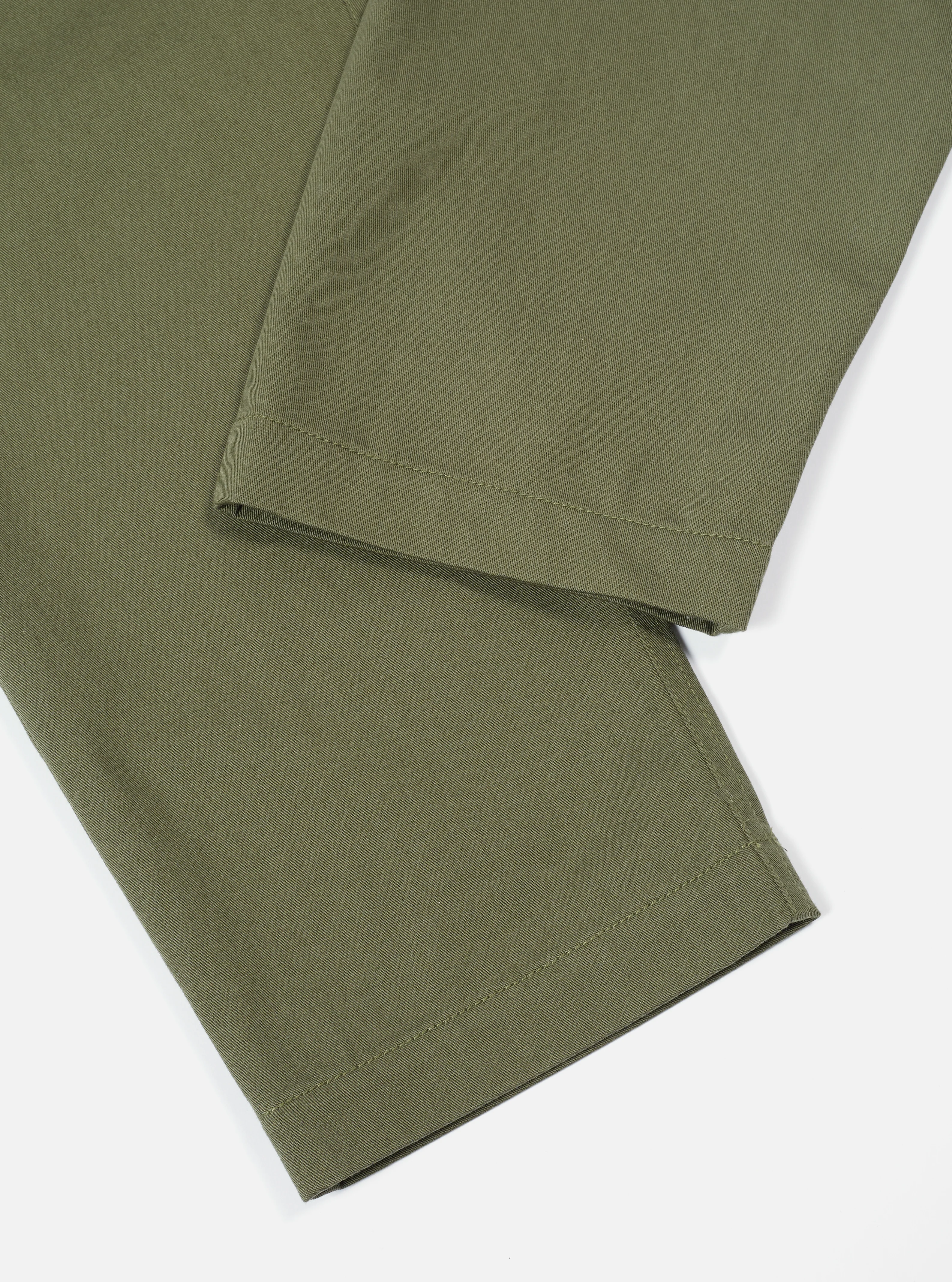 Light Olive Twill Military Chino - Image 7