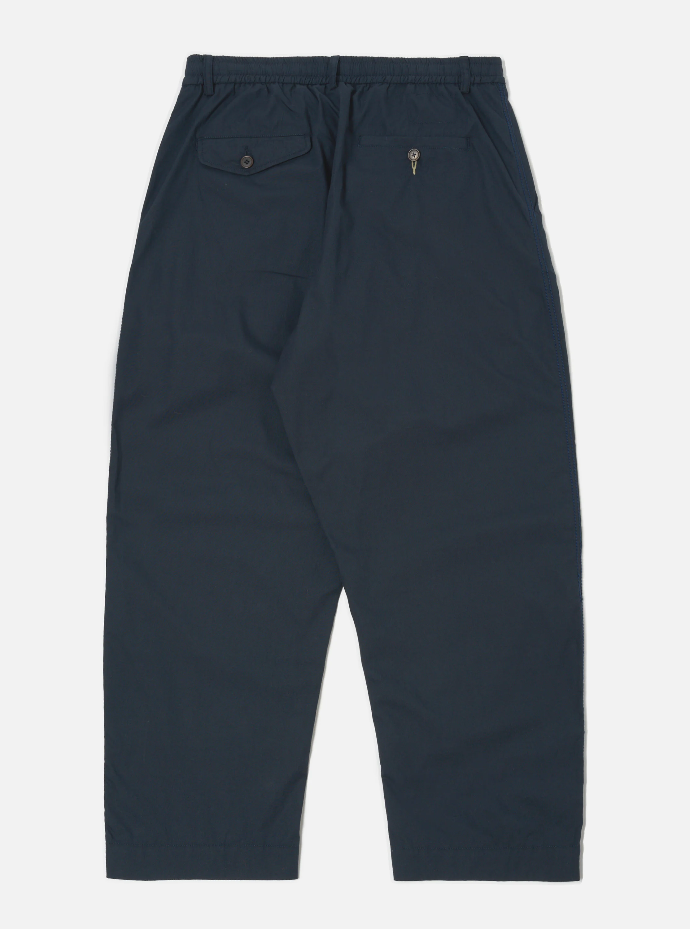 Navy Broadcloth Oxford Pant - Image 4