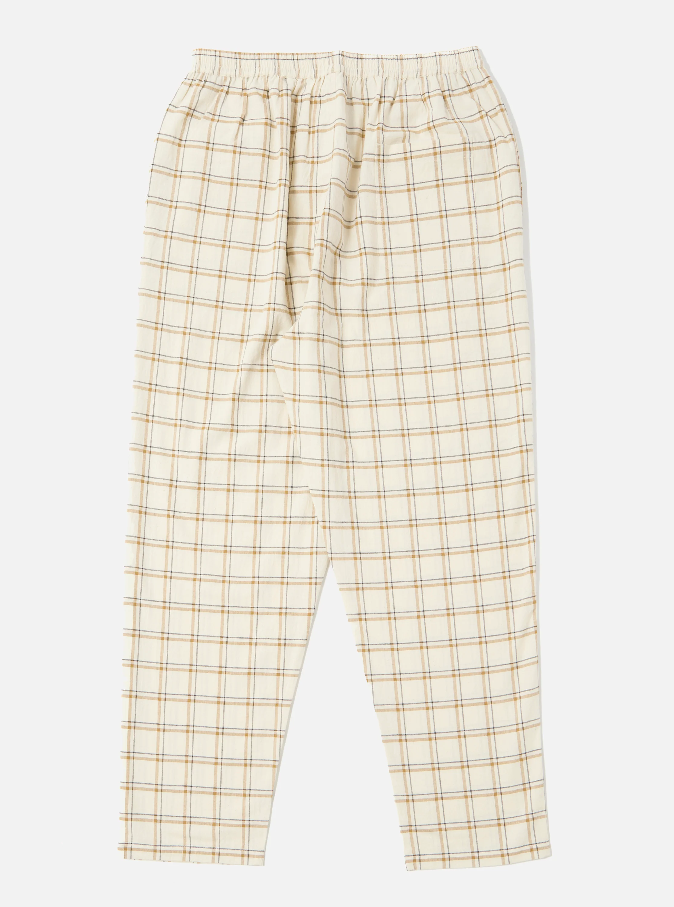 Ecru PJ Plaid Pyjama Pant - Image 3