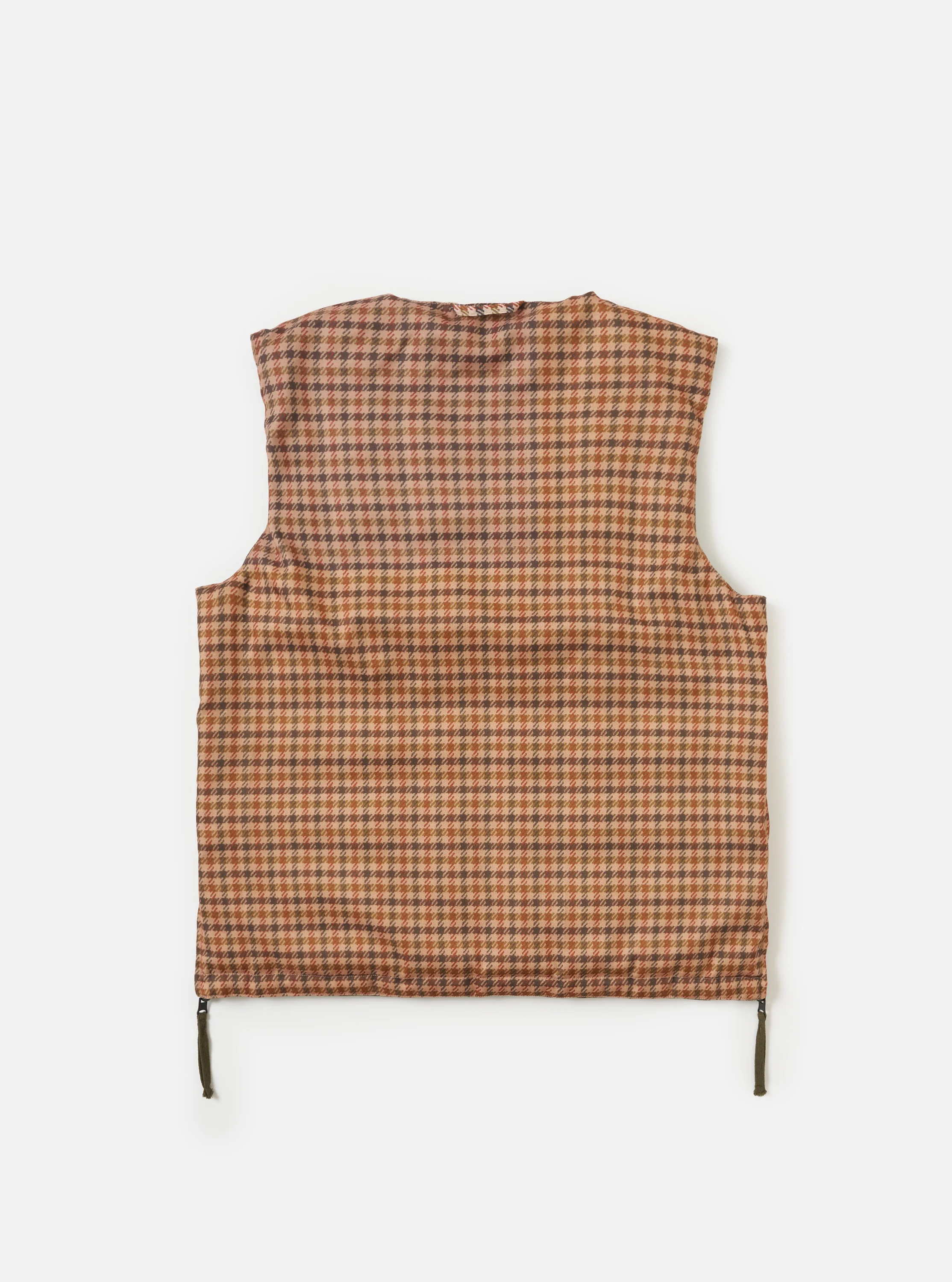 TAION x Universal Works Reversible Dark Olive Military Line Vest - Image 10