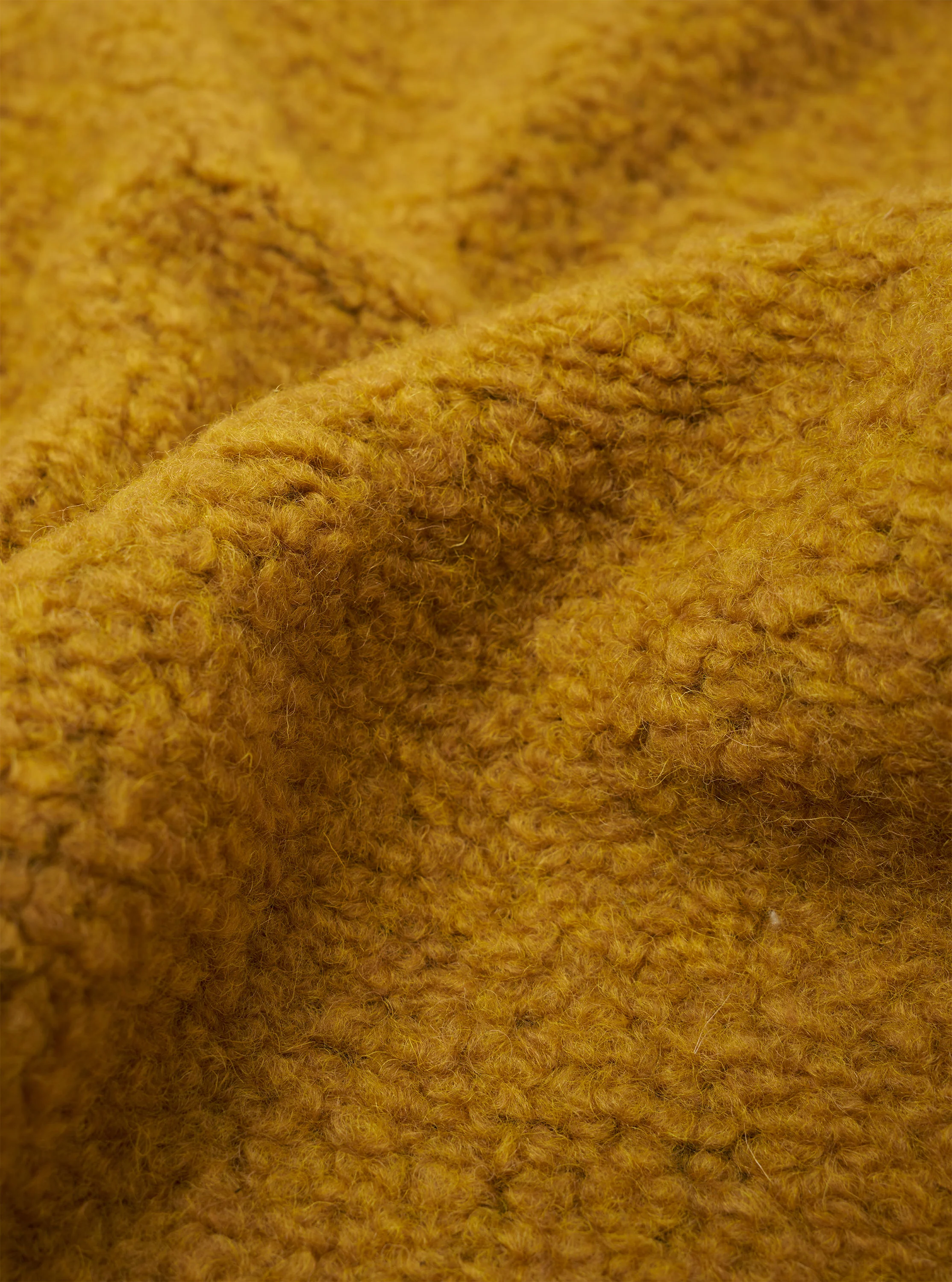 Yellow Alvar Fleece Lancaster Jacket - Image 4